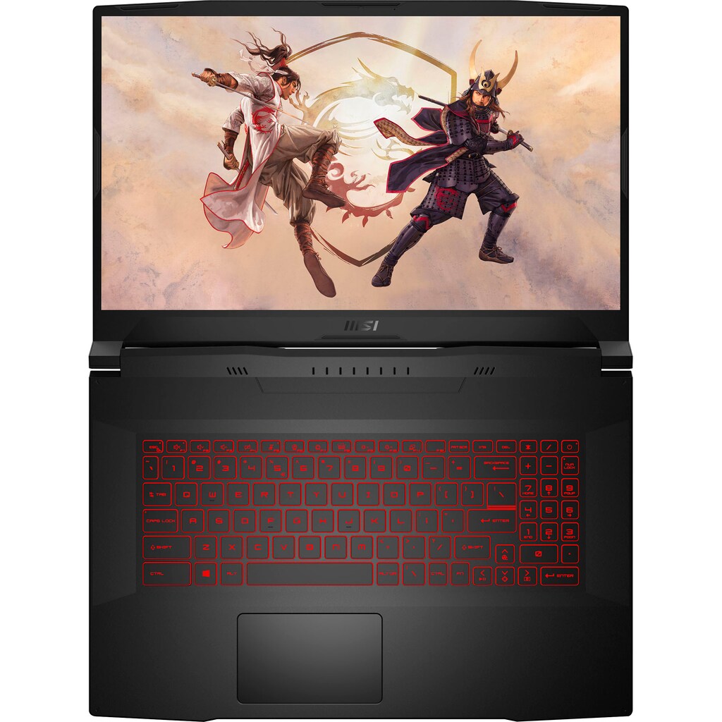 MSI Gaming-Notebook »Katana GF76 11UE-058«, 43,9 cm, / 17,3 Zoll, Intel, Core i7, GeForce RTX 3060, 1000 GB SSD