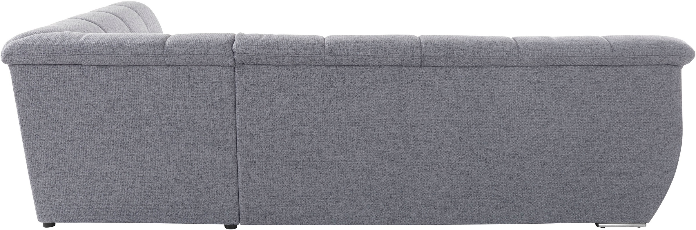 DOMO collection Ecksofa »Lagoa L-Form«, wahlweise mit Bettfunktion, frei im Raum stellbar, große Farbvielfalt