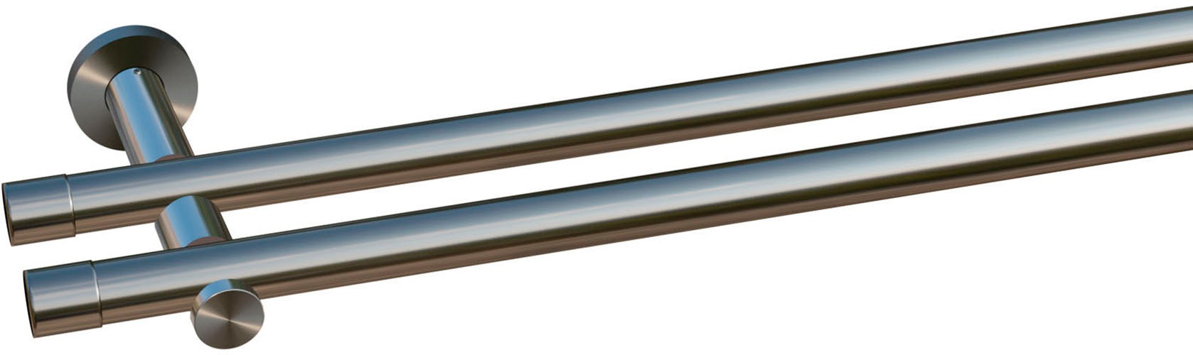 OTTO home Gardinenstange »Tanbul« 2 läufig-läufig Fixmaß günstig online kaufen