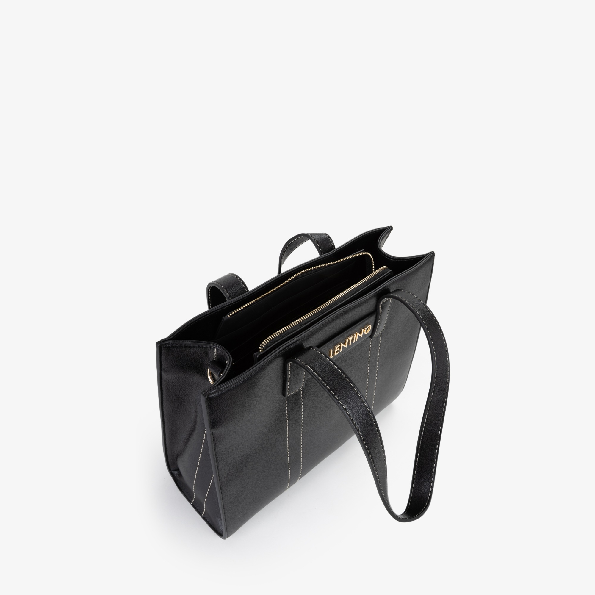 VALENTINO BAGS Shopper »AURY RE« , Damen Umhängetasche, Tragetasche, Schultertasche mit Kontrastnähten