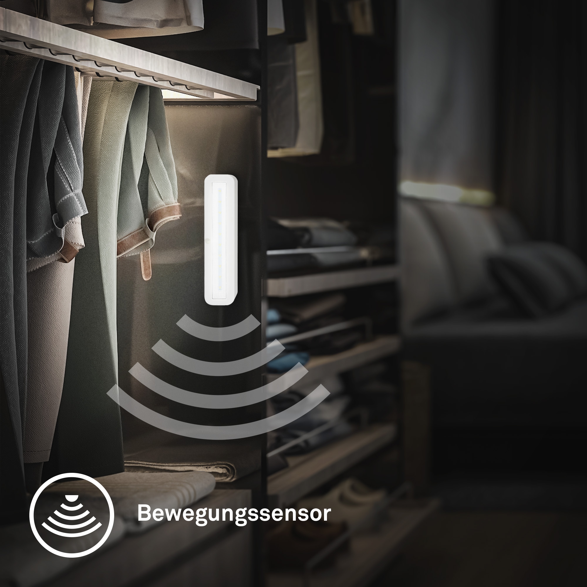 Briloner Leuchten LED Unterbauleuchte »SIGO« LED-Modul 1 Stk. Neutralweiß 30,5x6,5x2 cm, Küche, Schrank, Treppe, Küchenlampe