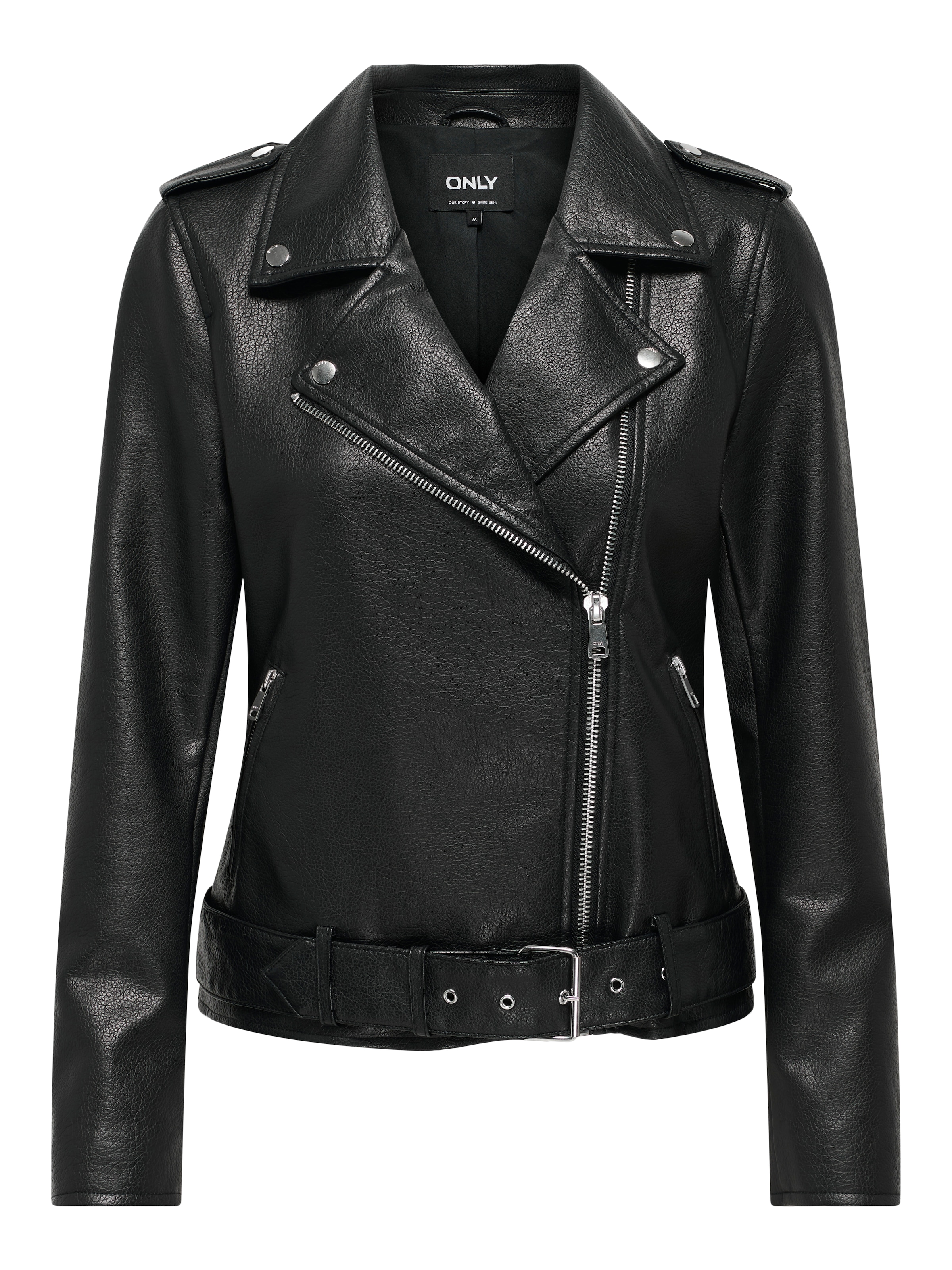 ONLY Lederimitatjacke »ONLMILLE FAUX LEATHER BIKER JACKET OTW«