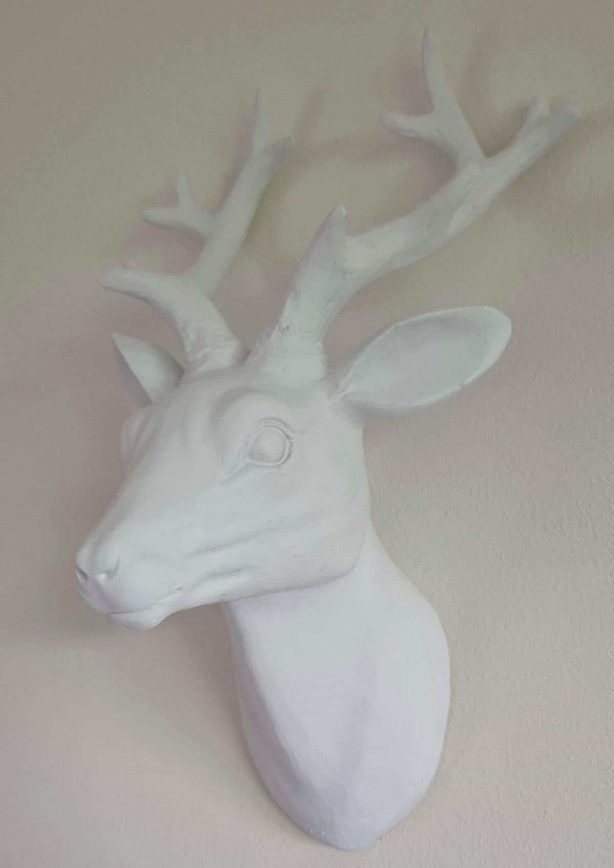 Ambiente Haus Tierfigur »Hirsch Wanddeko - weiss (H) 29cm«