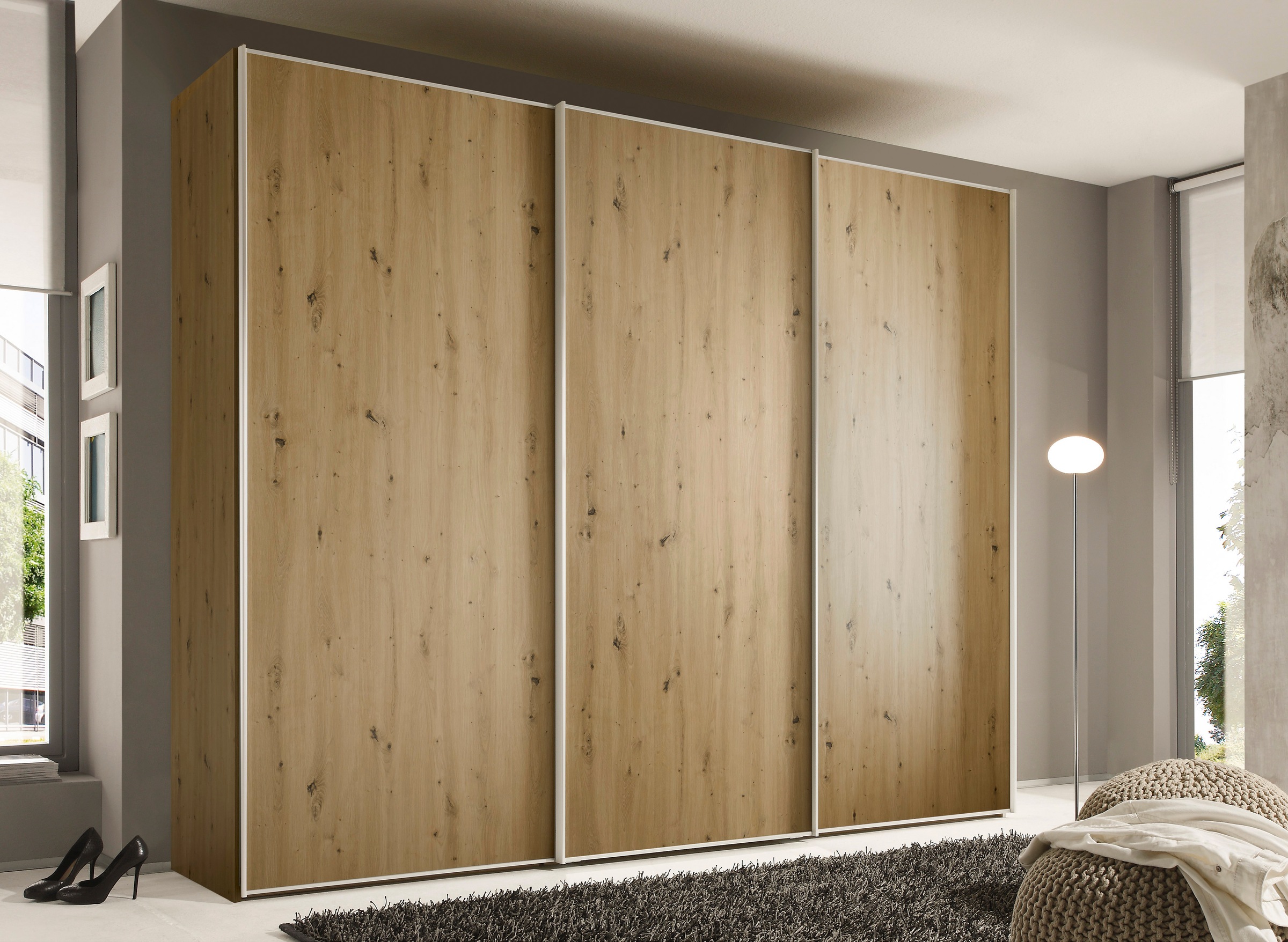 STAUD Schwebetürenschrank »Sinfonie Plus, edles Design in hochwertiger Qualität, Made in Germany« Mit vier verschiedenen Ausstattungsvarianten