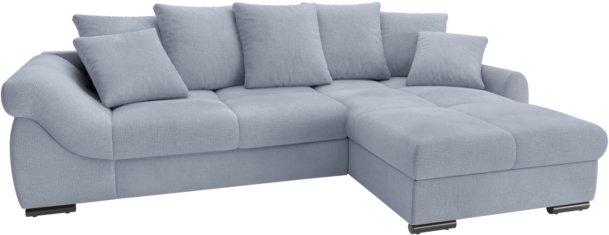 Mr. Couch Ecksofa »Livorno L-Form«, inkl. Hochschläfer-Bettauszug, XL-Bettk günstig online kaufen