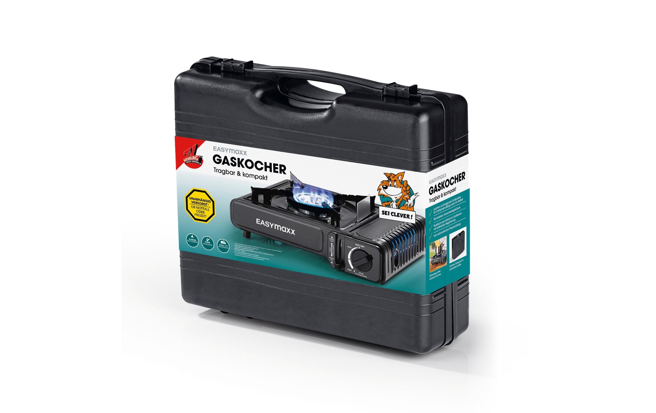 EASYmaxx Gaskocher »inkl. Koffer« 28 cmx34 cm