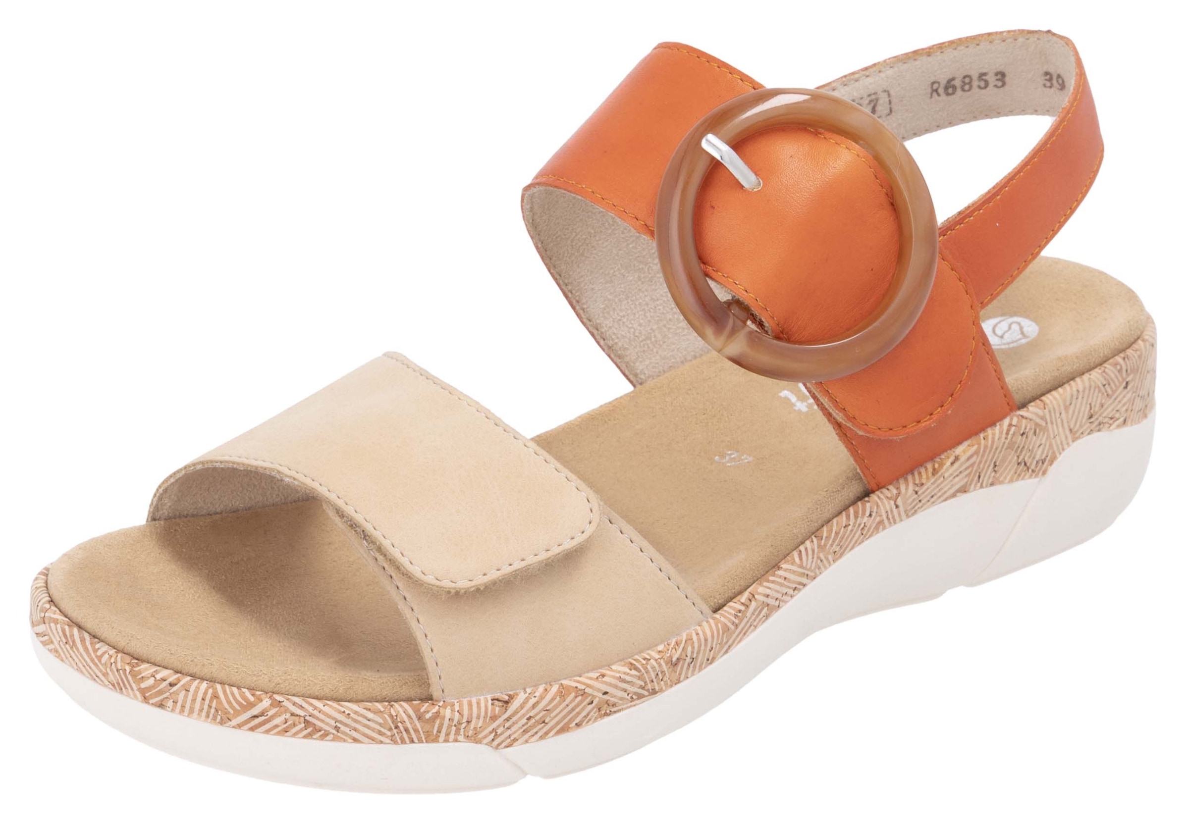 Remonte Keilsandalette , Sommerschuh, Riemchensandale, praktische Klettvers günstig online kaufen