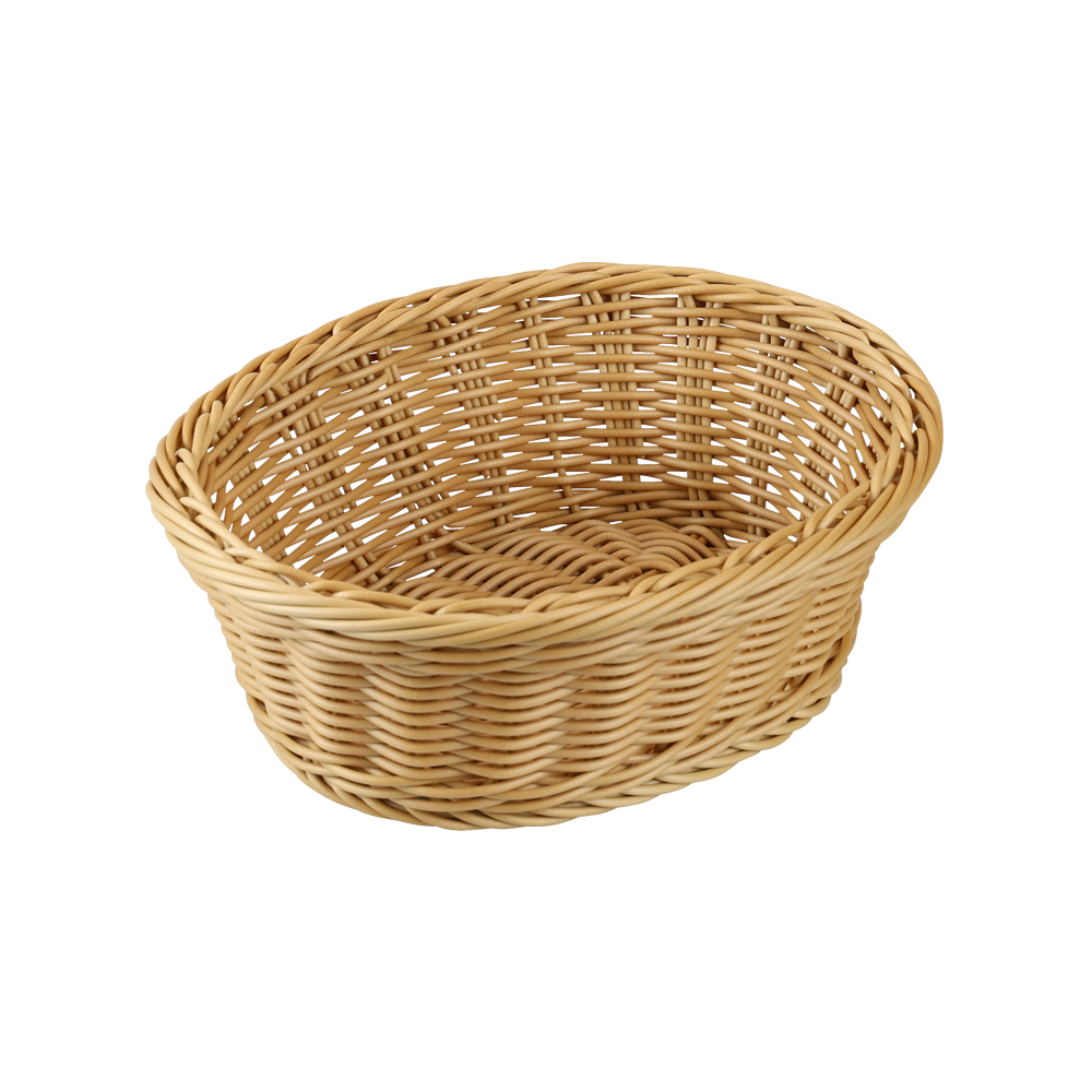 KESPER Brotkorb »Brot- und Obstkorb, 5er Set« Set, 5 Stk. tlg. Breite ca. 25 cm braun