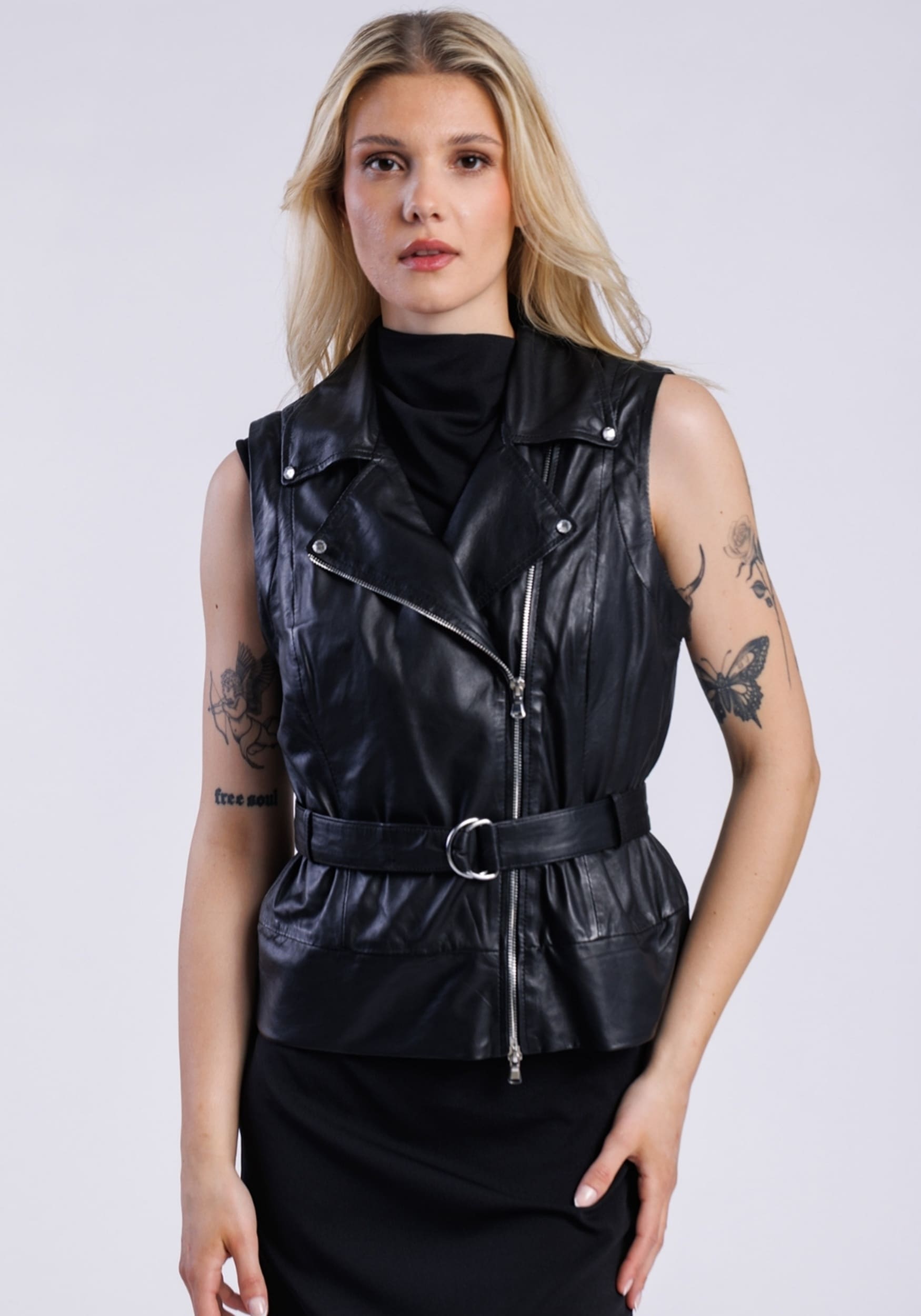 Freaky Nation Lederjacke »Party Love-FN«