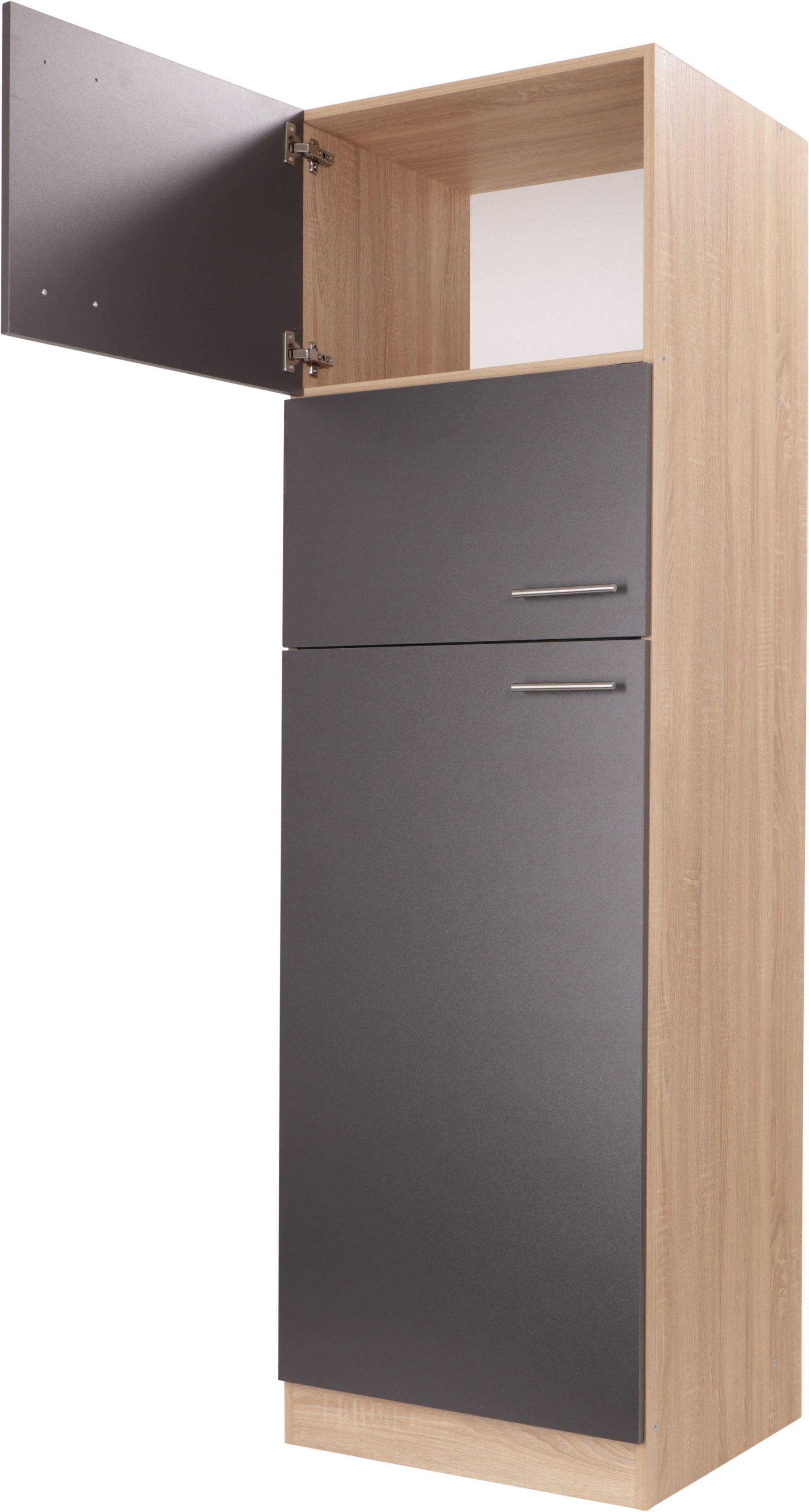 RESPEKTA Kühlumbauschrank »Merle« Breite 60 cm, Türen wechselseitig anschlagbar, Höhe 200 cm