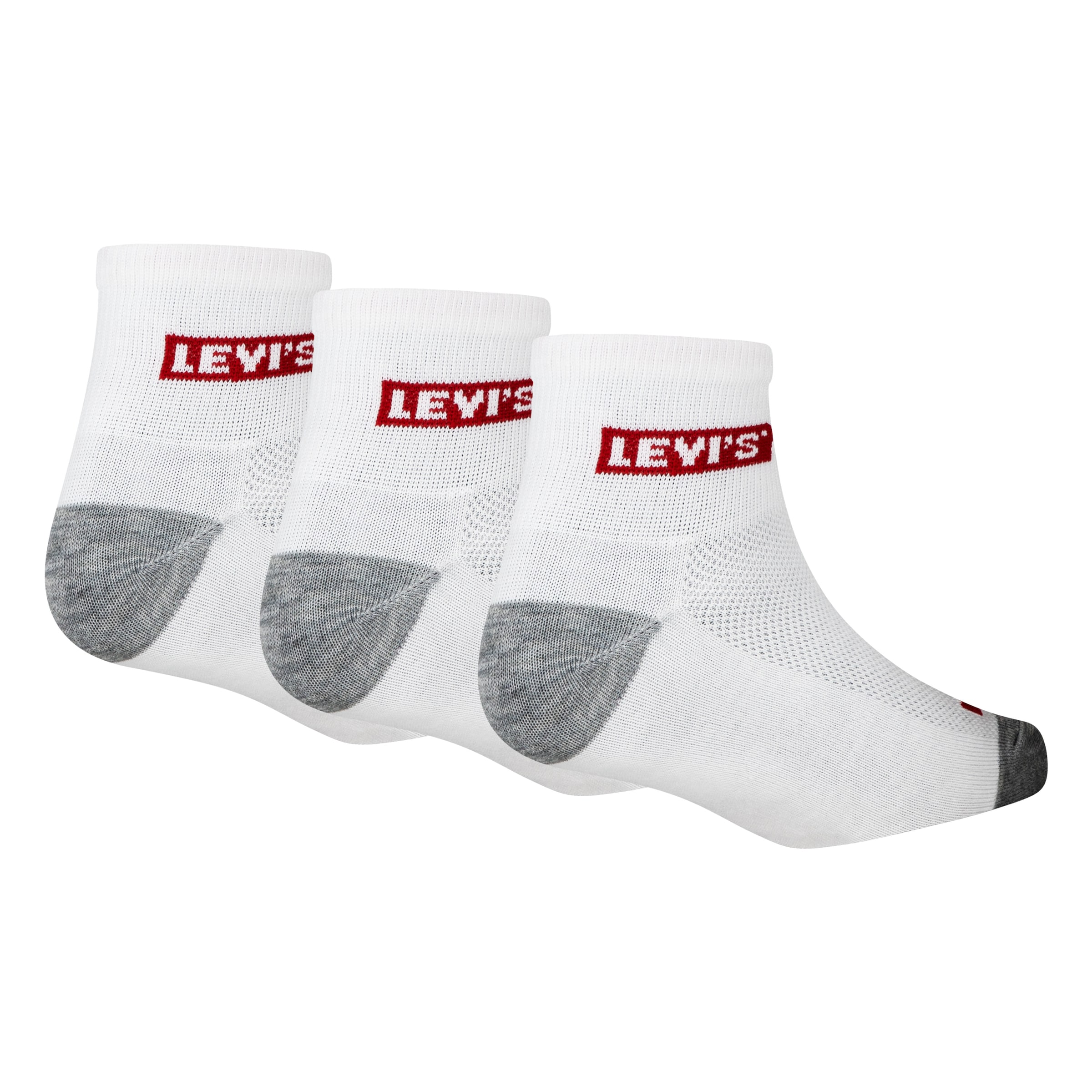 Levi's® Kids Kurzsocken »LHN BOX TAB LOW CUT 6PK MarkeL«, (Packung, 6 Paar), UNISEX