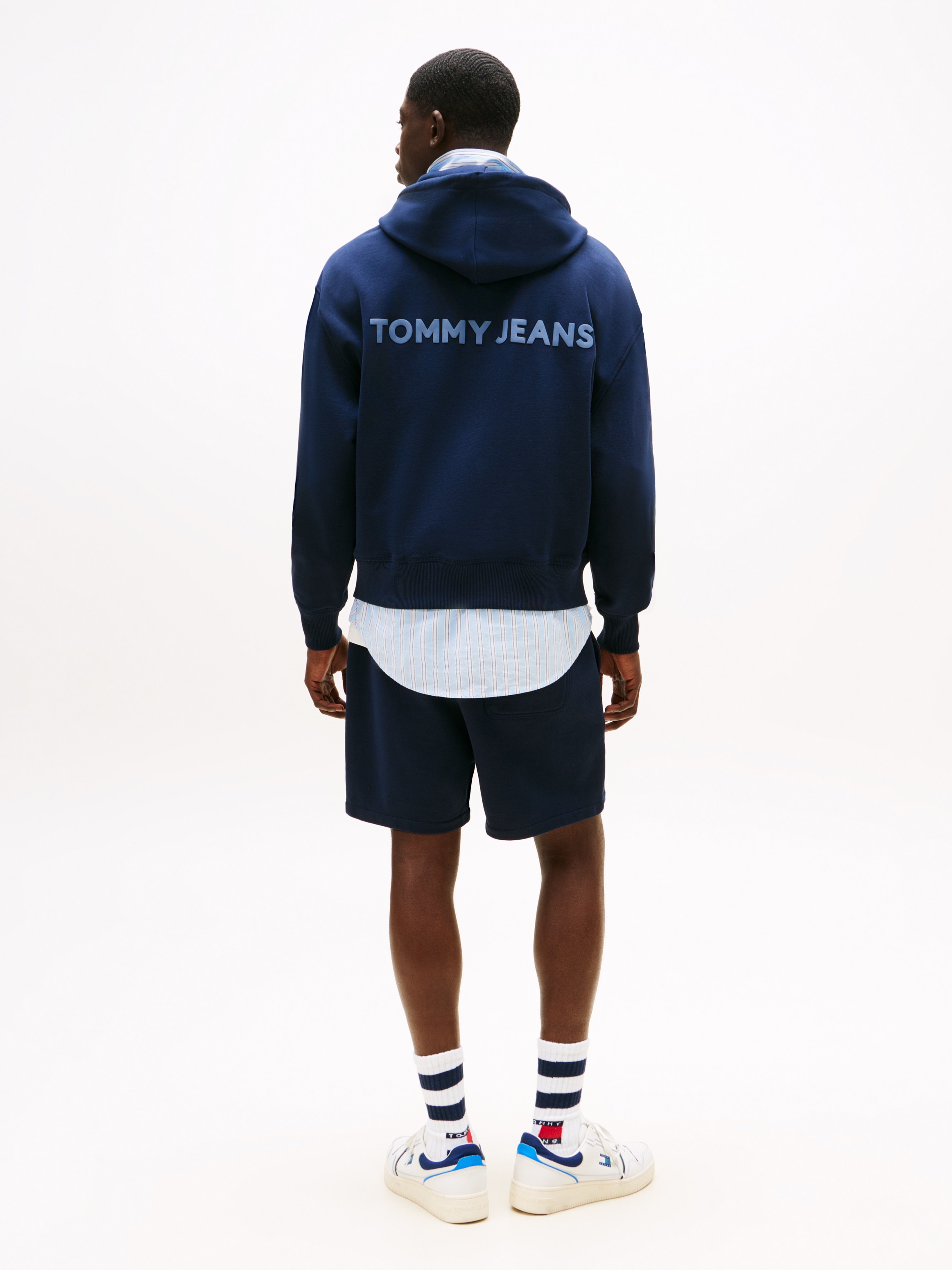 Tommy Jeans Kapuzensweatshirt »TJM CRP NEW CLASSICS ZIP THR«, Mit Rundhalsausschnitt