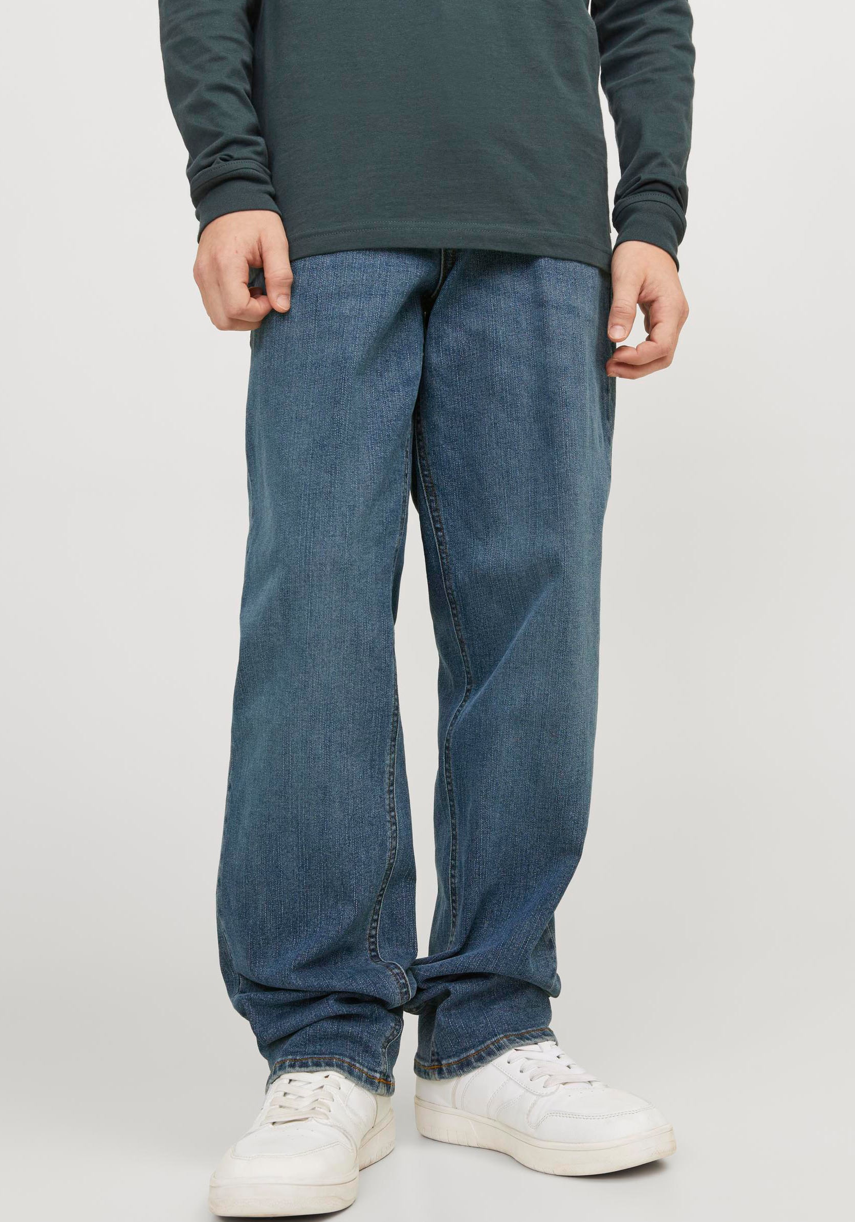 bestellen online JJORIG Jack Junior & JNR« NOOS Jones STRETCH Regular-fit-Jeans 223 »JJICLARK SQ