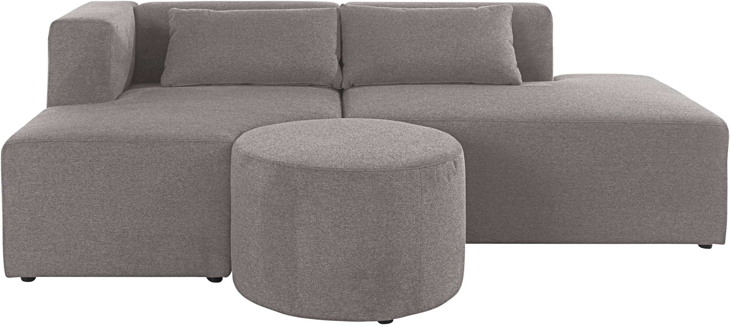 Leonique Ecksofa »Alexane L-Form«, zusammengesetzt aus Modulen, in vielen Bezugsqualitäten und Farben.