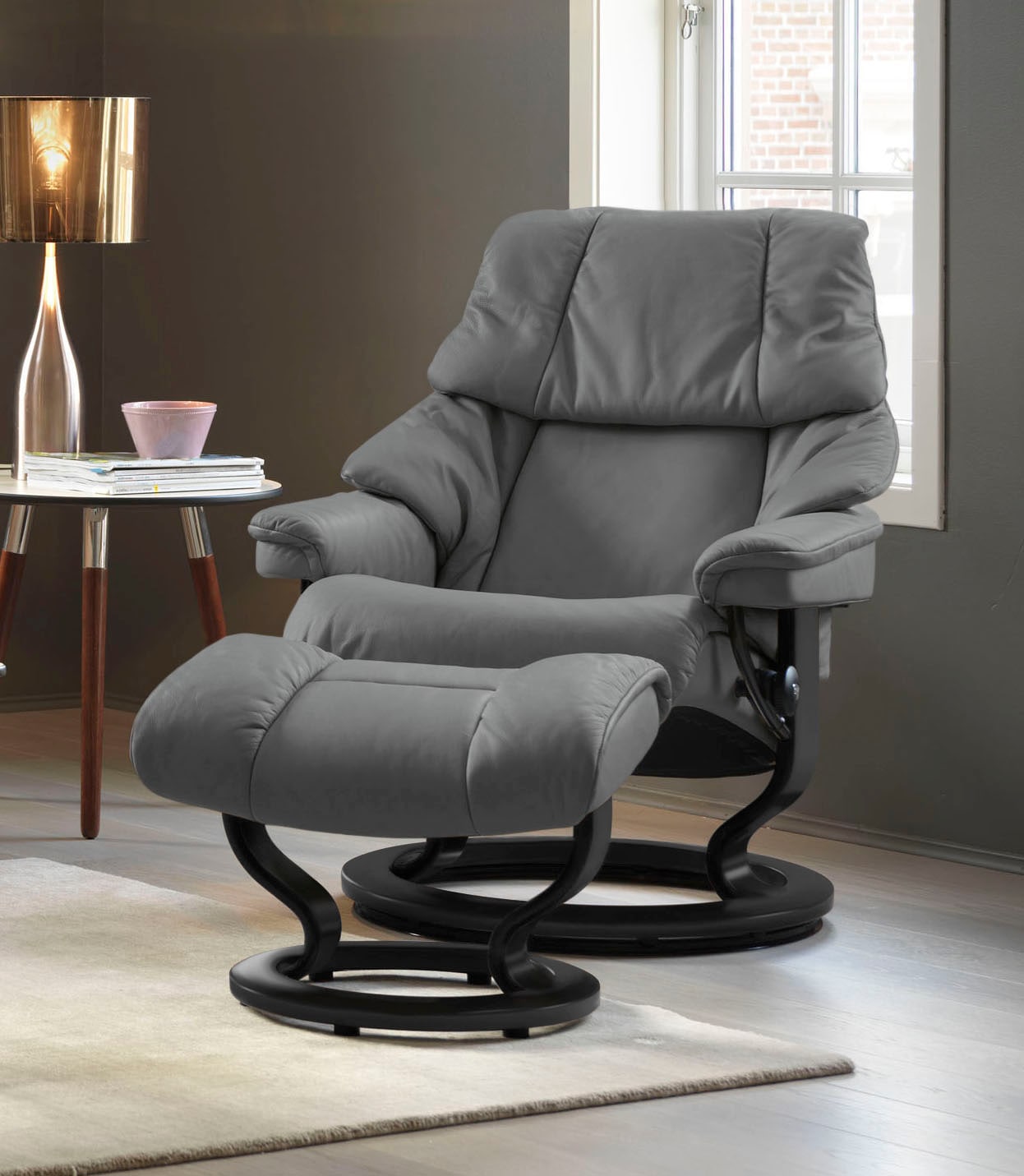 Stressless Relaxsessel "Reno" mit Classic Base, Größe S, M & L, Gestell Sch günstig online kaufen
