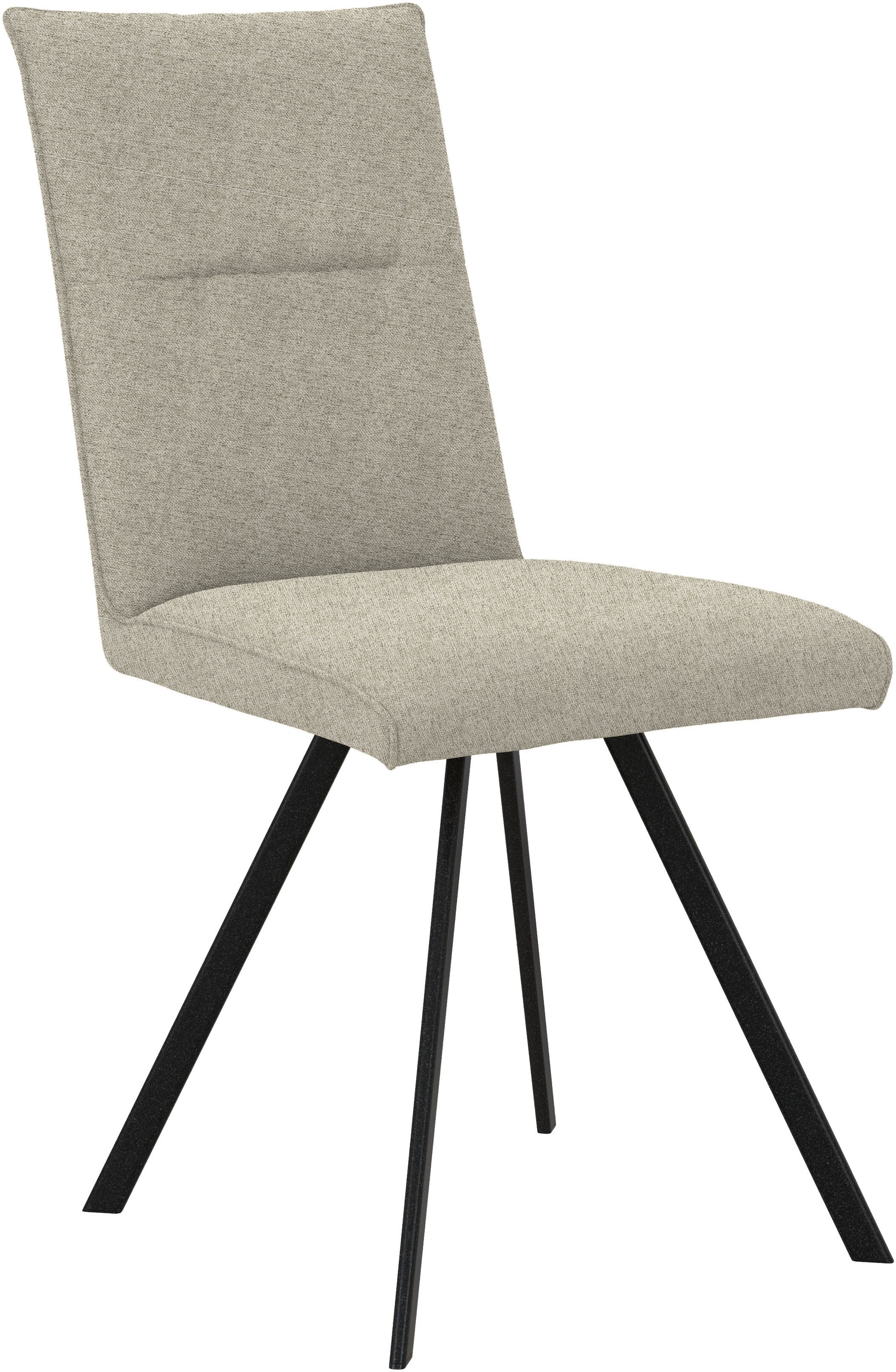 Home affaire 4-Fußstuhl »Sava«, (Set), 2 St., Struktur, Metallgestell günstig online kaufen