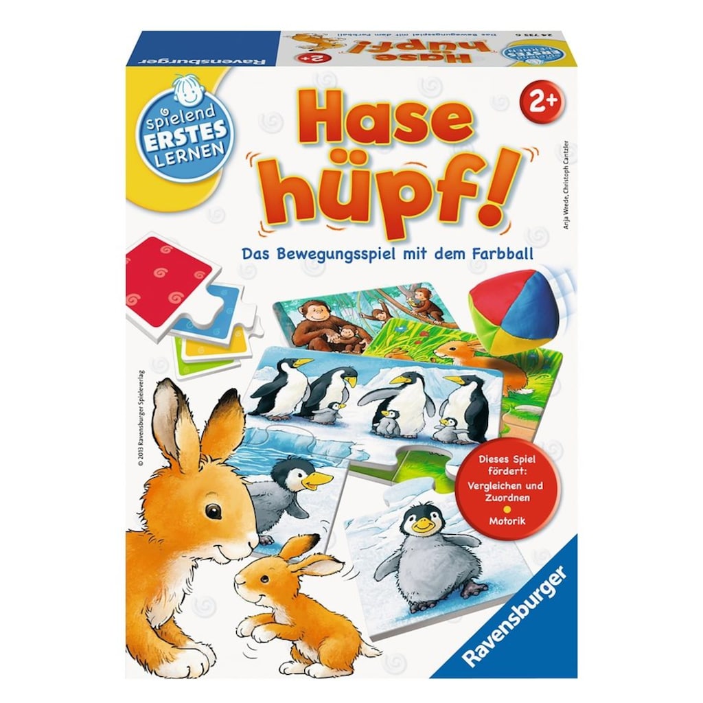 Ravensburger Spiel »Hase hüpf!«, (9 tlg.)