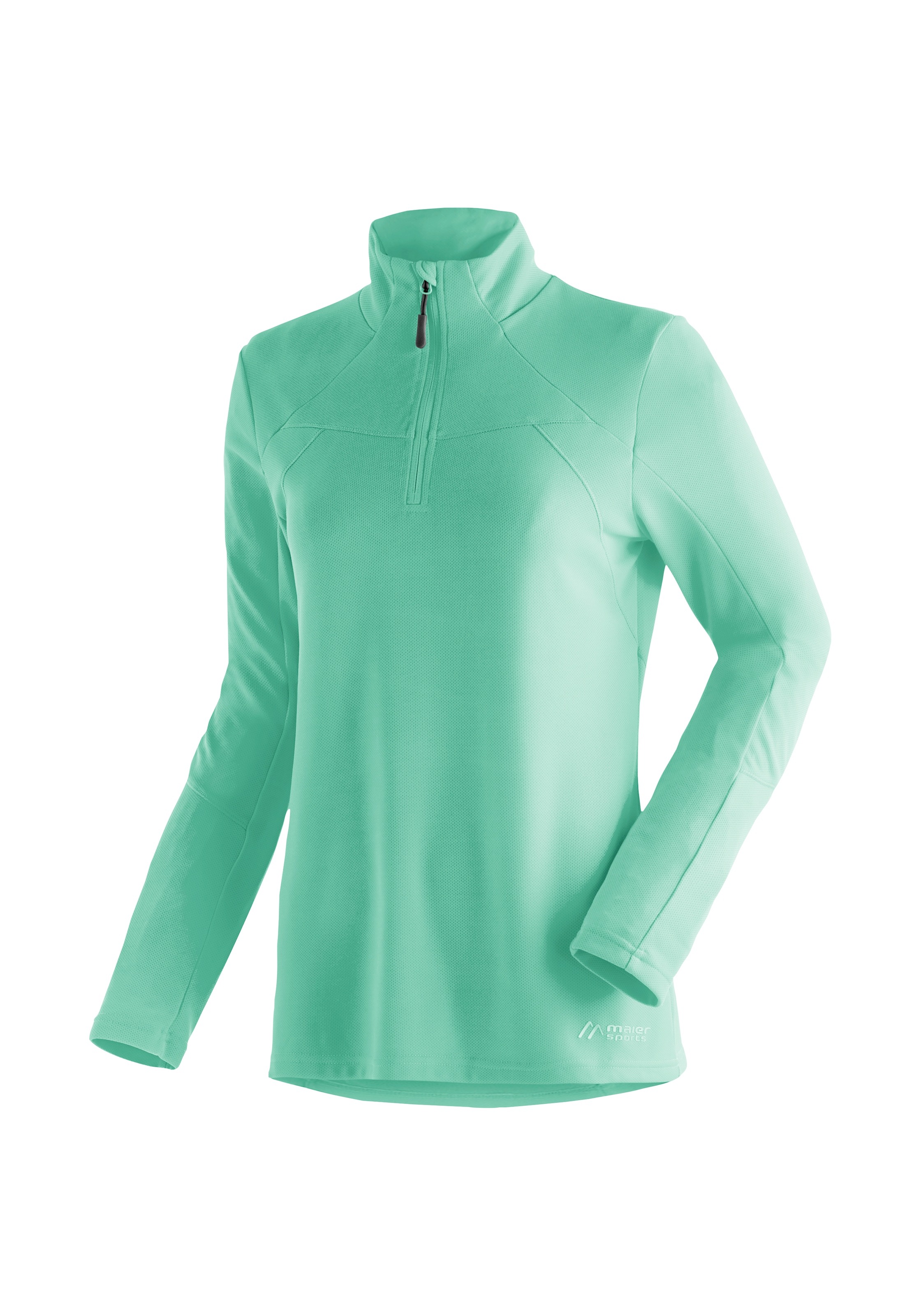 Maier Sports Funktionsshirt »Bianka« funktionaler Damen Midlayer für Outdoor Touren und Ausflüge