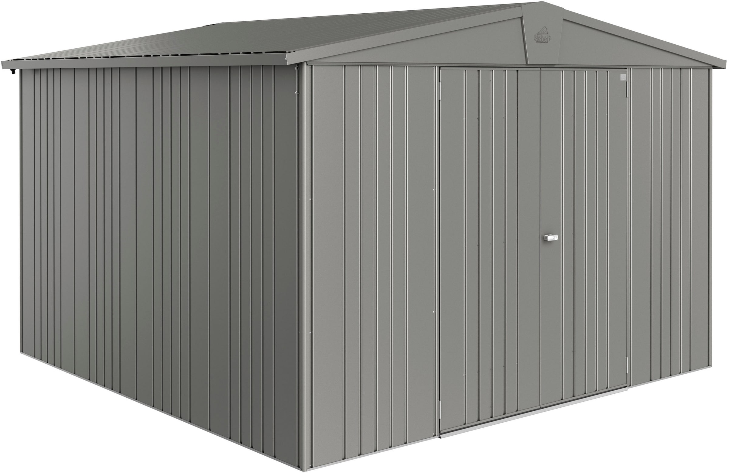 Biohort Gerätehaus »Europa Gr. 7, verschiedene Farben«, Qualitäts-Geräteschuppen aus Metall