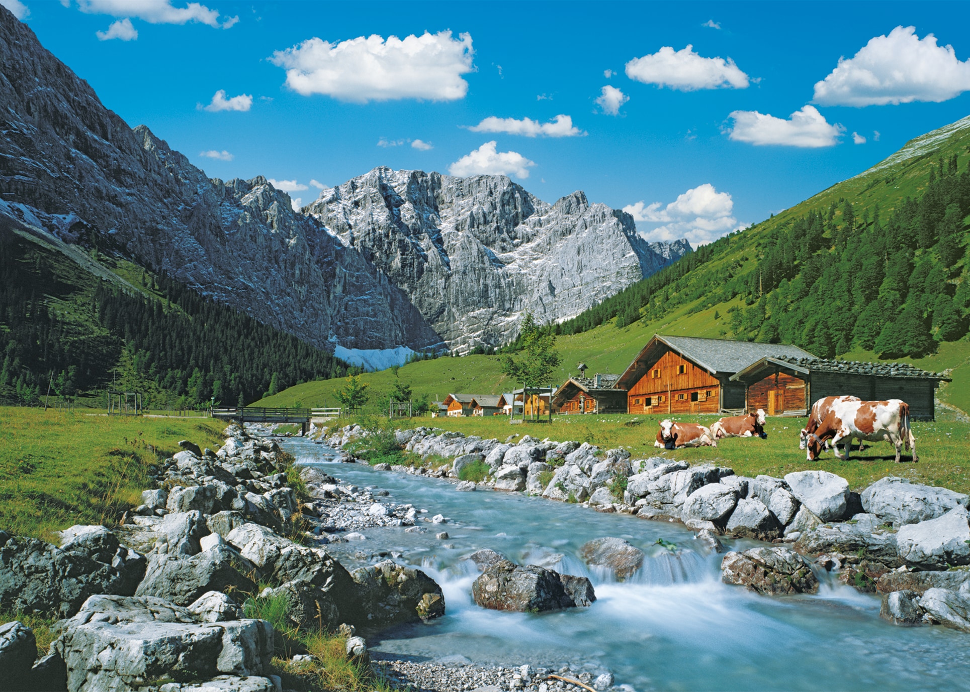 Ravensburger Puzzle »Karwendelgebirge, Österreich«, Made in Germany