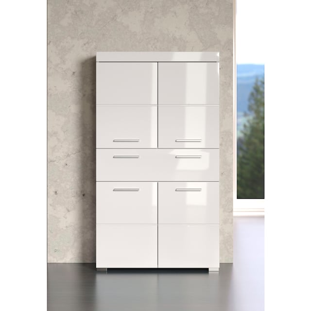 INOSIGN Midischrank »Avena«, Breite 73 cm, Badezimmerschrank mit 1 großen  Schubkasten und 4 Türen online kaufen