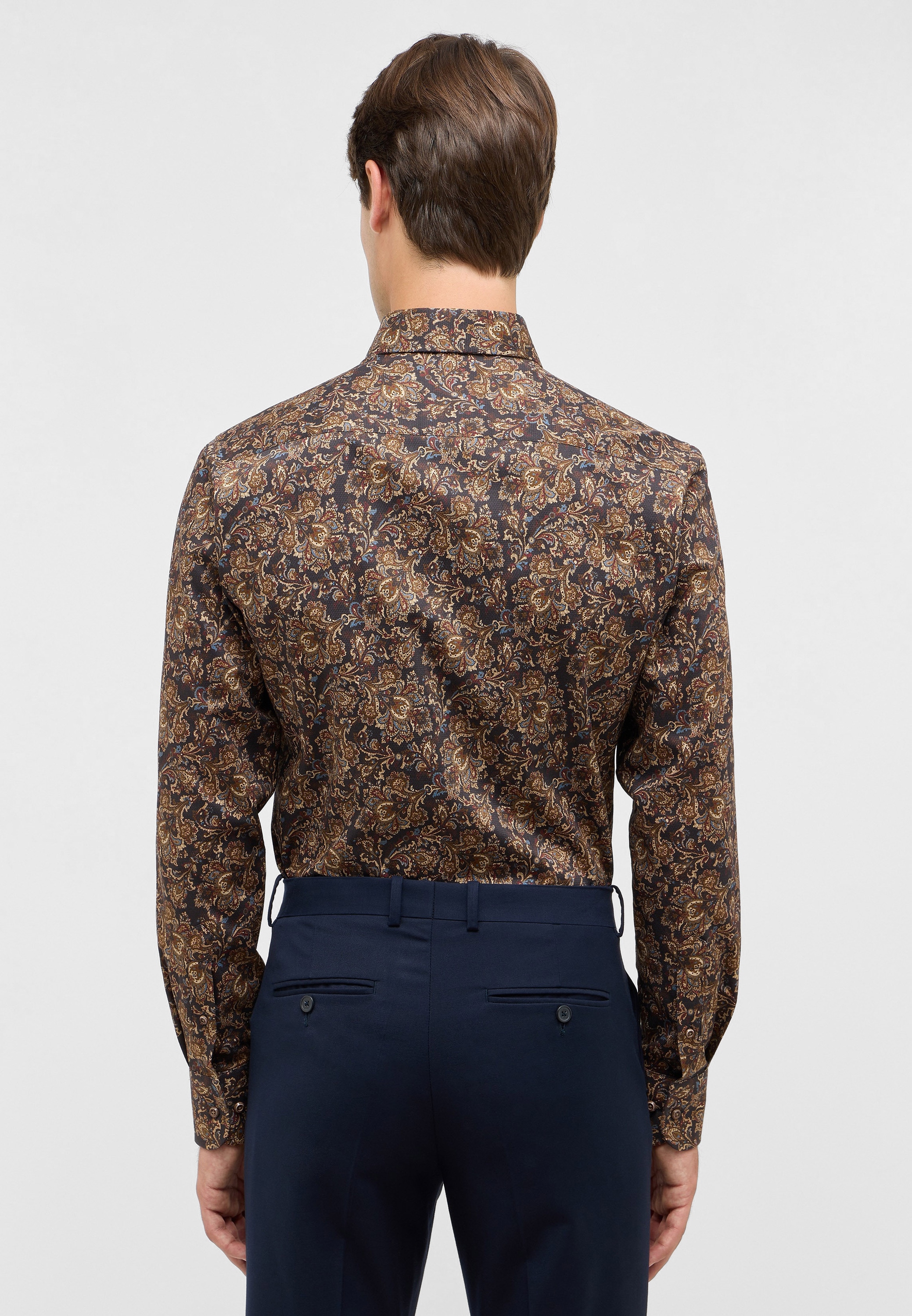 Eterna Langarmhemd »SLIM FIT« NON IRON (bügelfrei)