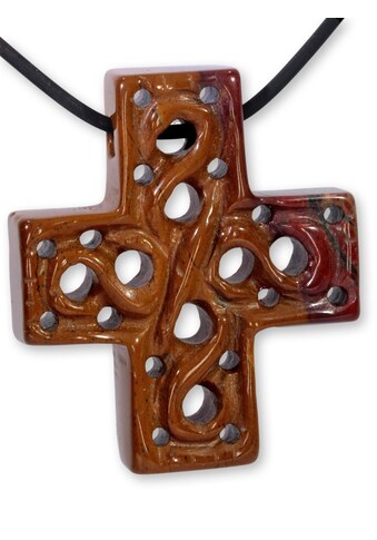 Adelia´s Kettenanhänger »Mookait Kreuz Silber Anhänger«, Kreuz kaufen