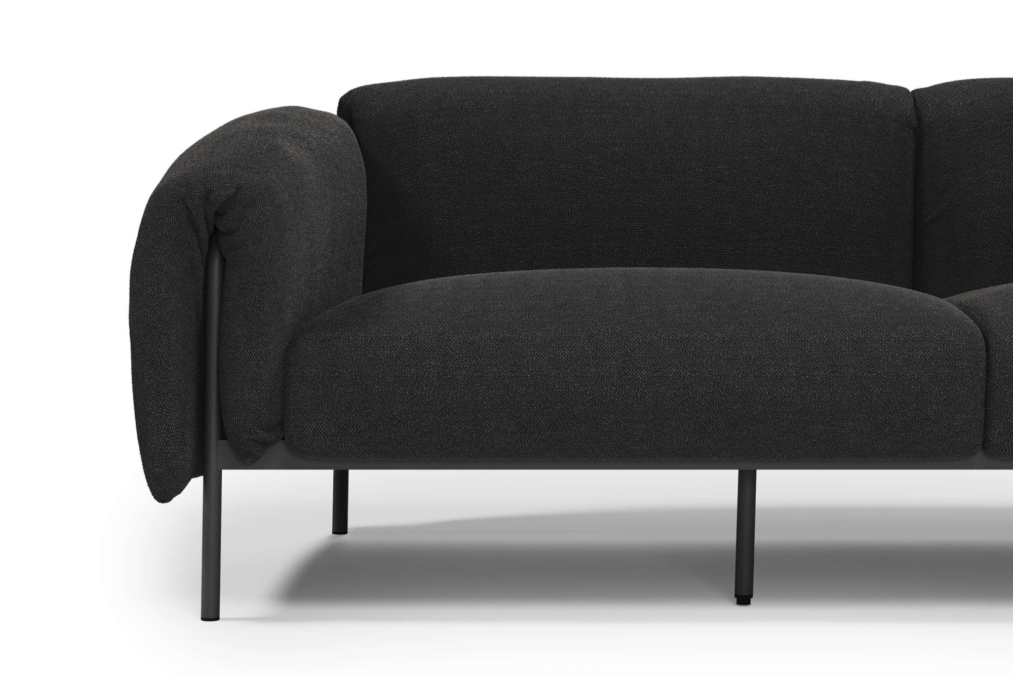 andas 3-Sitzer »Lumi«, Outdoor Gartensofa, wetterfeste Materialien, Breite 228 cm