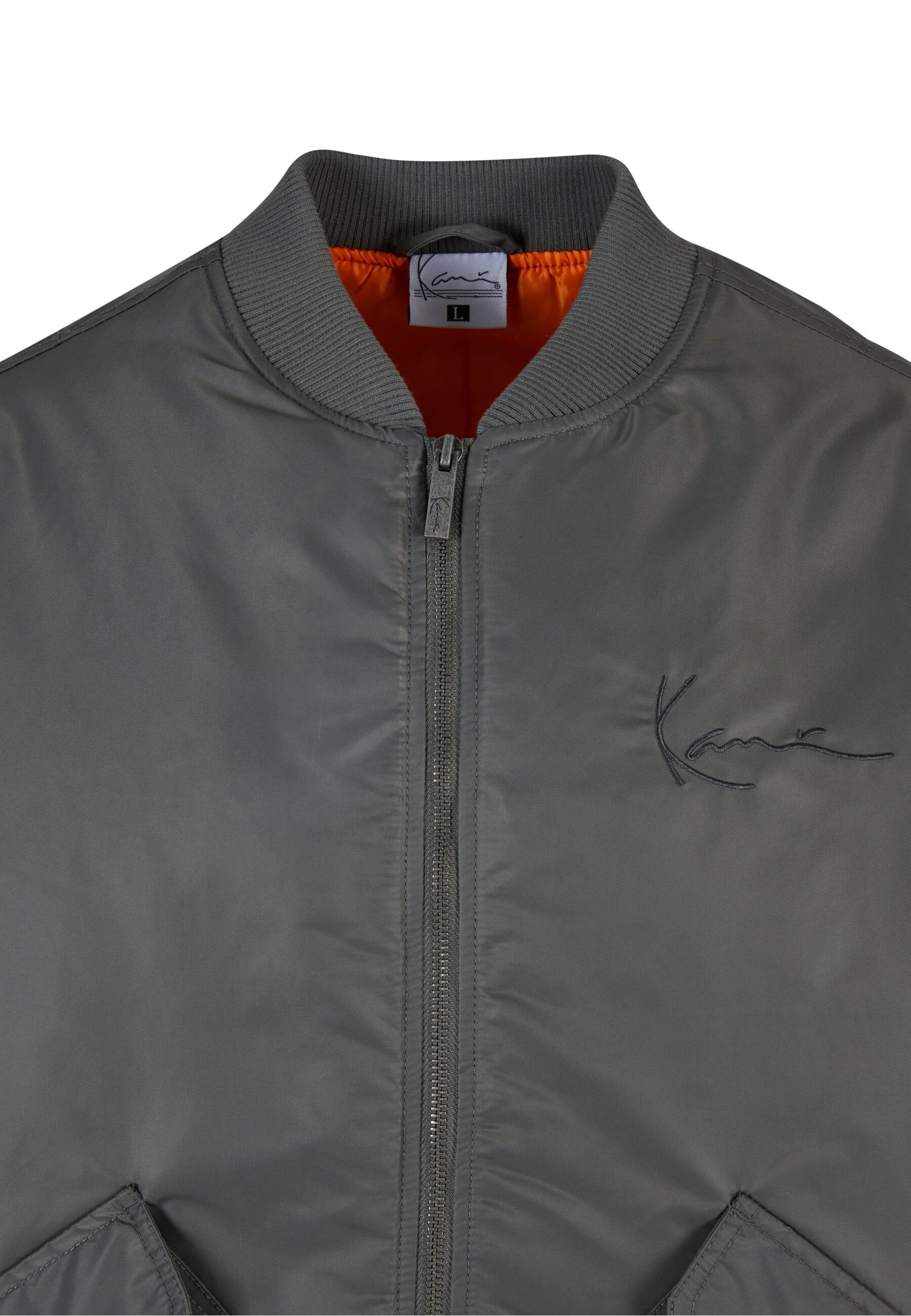 Karl Kani Bomberjacke »Karl Kani Karl Kani Small Signature Distressed Bomber Jacket« 1 Stk. tlg. ohne Kapuze