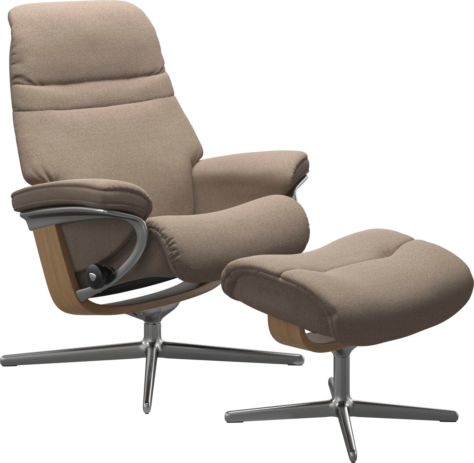 Stressless® Relaxsessel »Sunrise«, mit Cross Base, Größe S, M & L, Holzakze günstig online kaufen