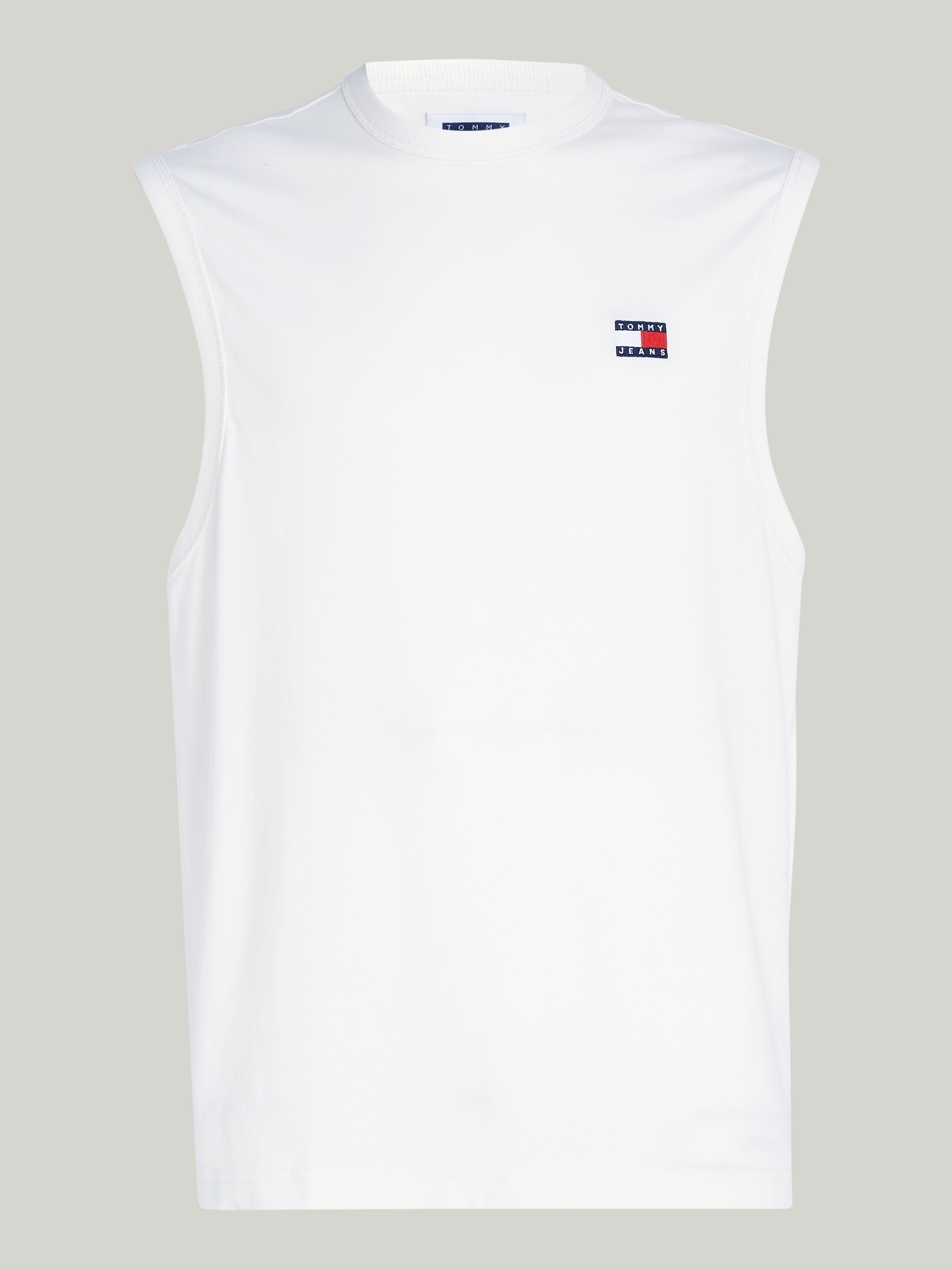 Tommy Jeans Rundhalsshirt »TJM REG BADGE TANK TOP EXT«, mit Logoprägung