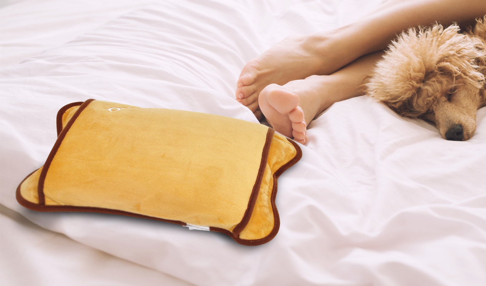 Sonnenkönig Heizkissen »Daisy, Leistung 360W, Wärmetherapie zur Schmerzlinderung, Ladestation,«, 10-15min Aufwärmezeit, kabellos, fördert Durchblutung, kein Nachfüllen