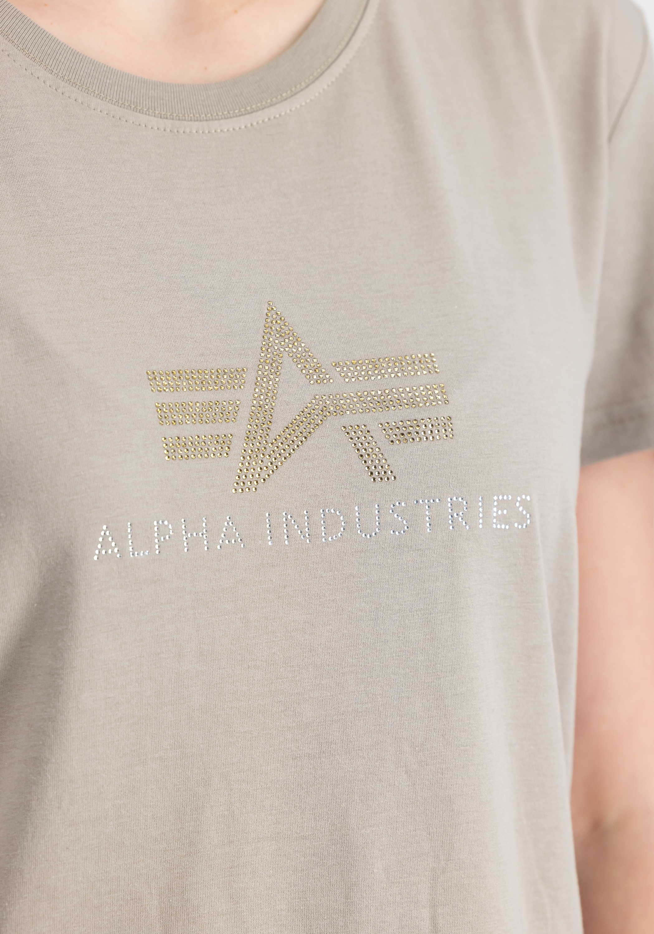 Alpha Industries T-Shirt »Alpha Industries Women - T-Shirts Crystal T Women«