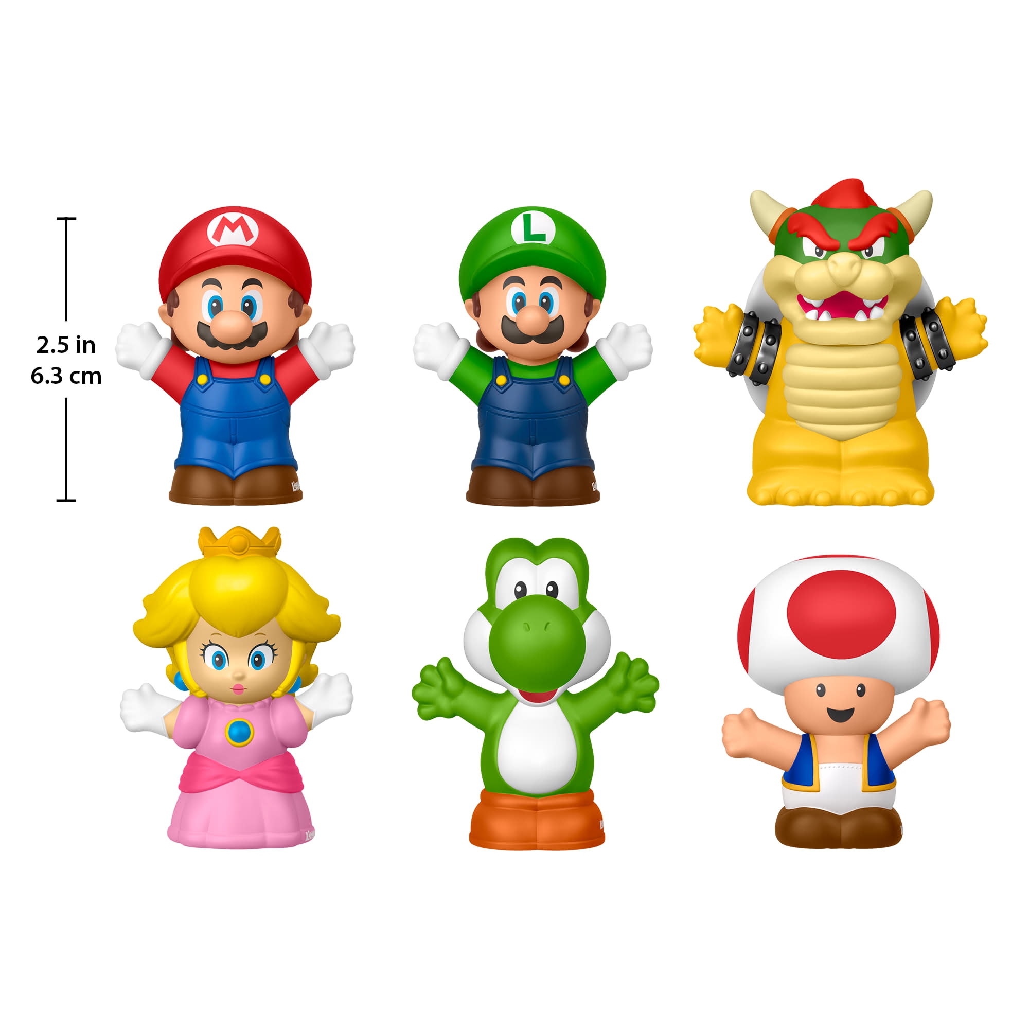Fisher-Price® Spielfigur »Little People Super Mario Multipack«