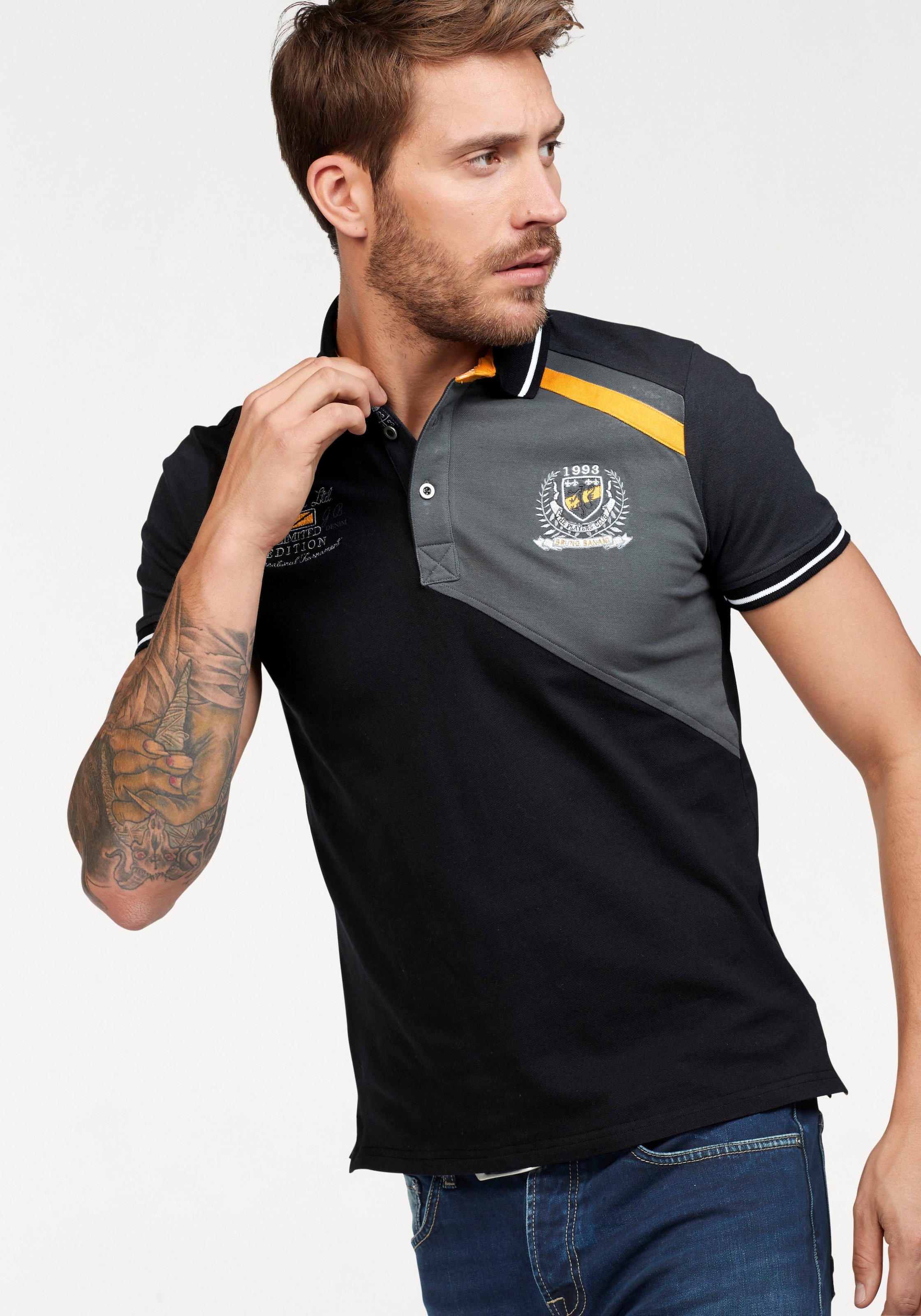 Bruno Banani Poloshirt, Piqué