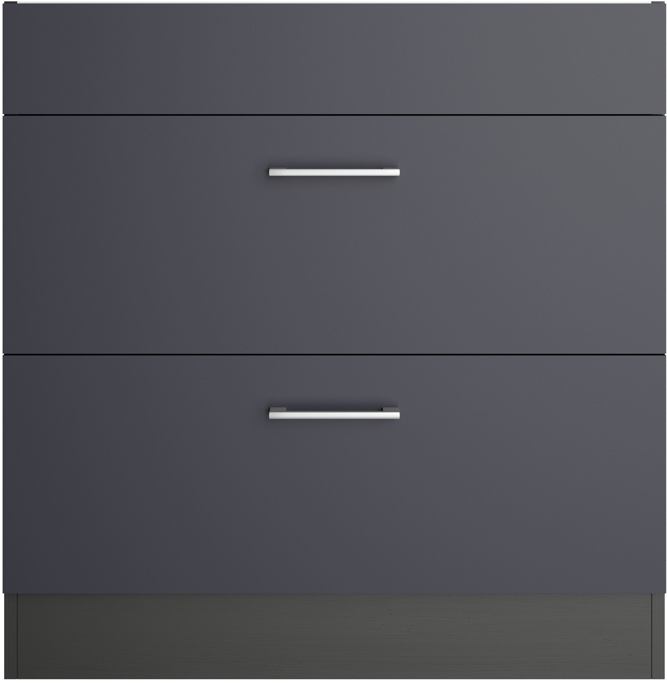 KOCHSTATION Kochfeldumbauschrank »KS-Milan« Kochfeldumbau 80 cm, matte oder günstig online kaufen