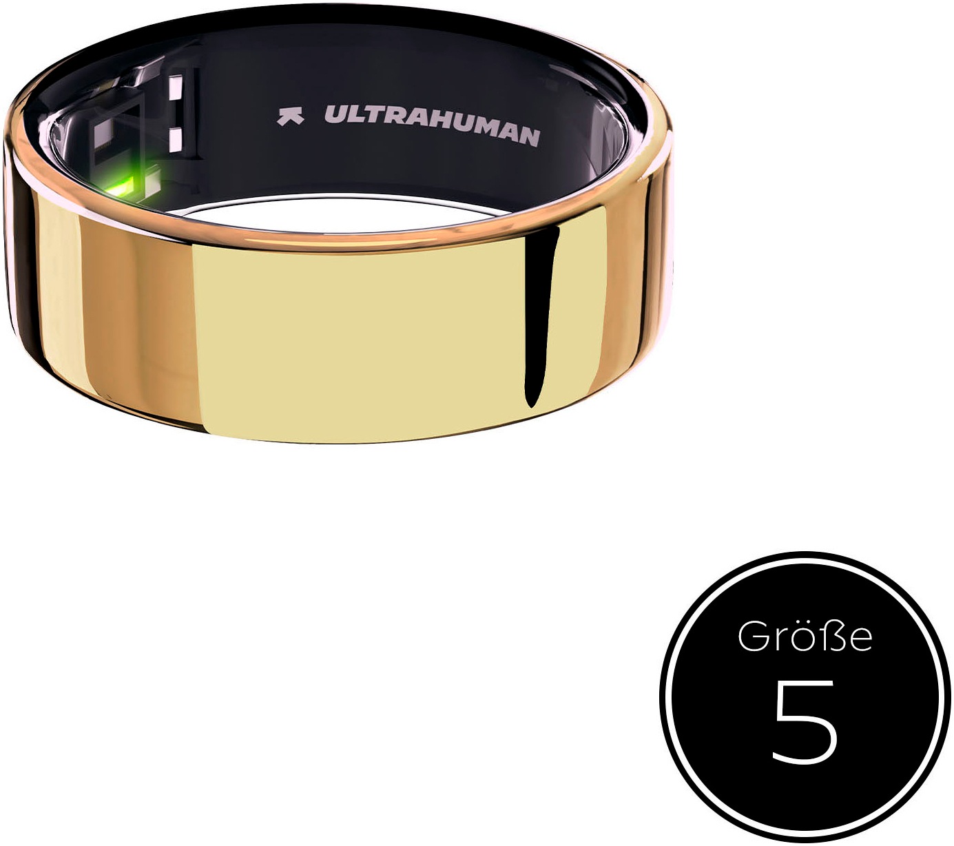 ULTRAHUMAN Activity Tracker »Ring AIR - Größe 5« goldfarben + Bionic Gold