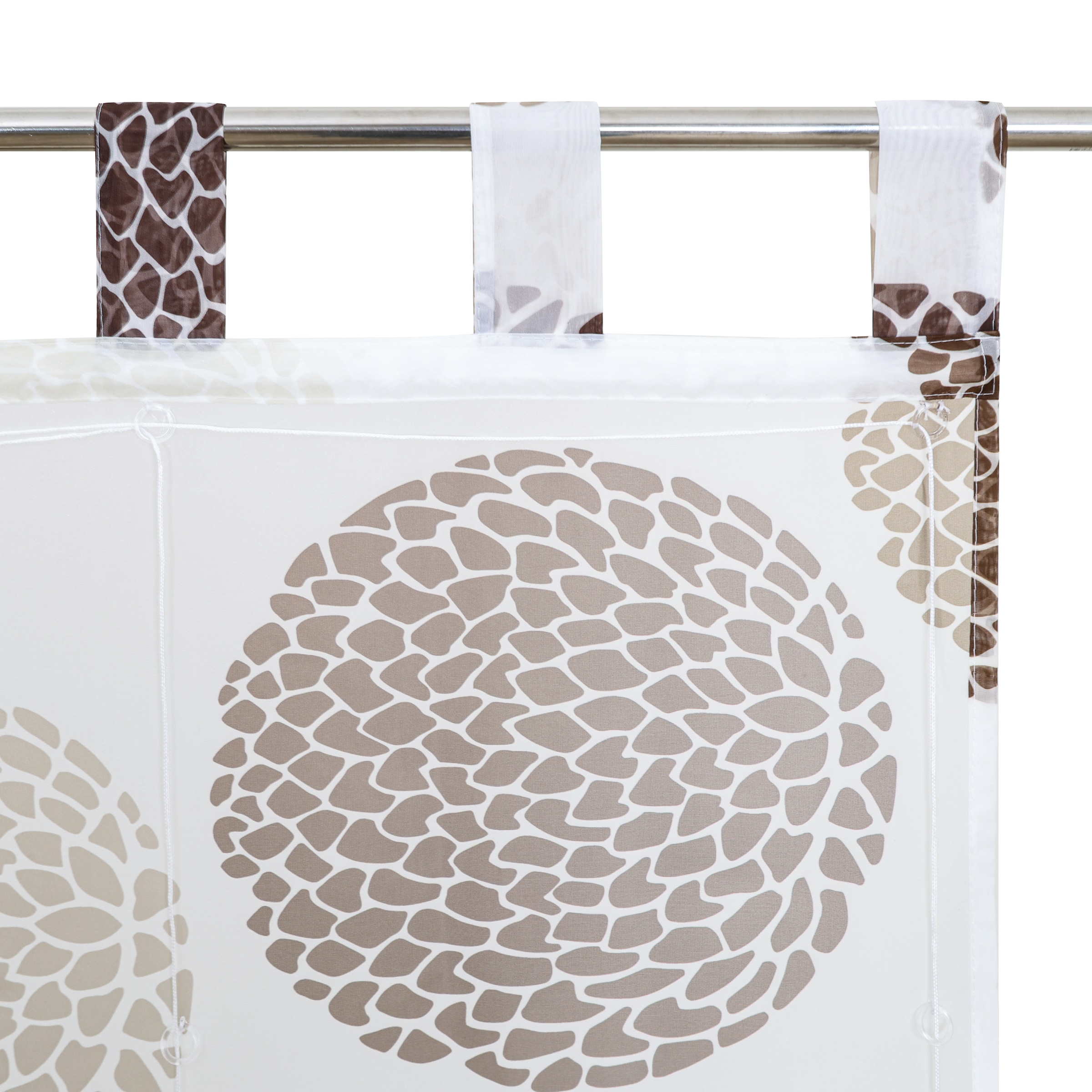 OTTO home Raffrollo »Belem« mit Schlaufen Transparent, Voile, Polyester