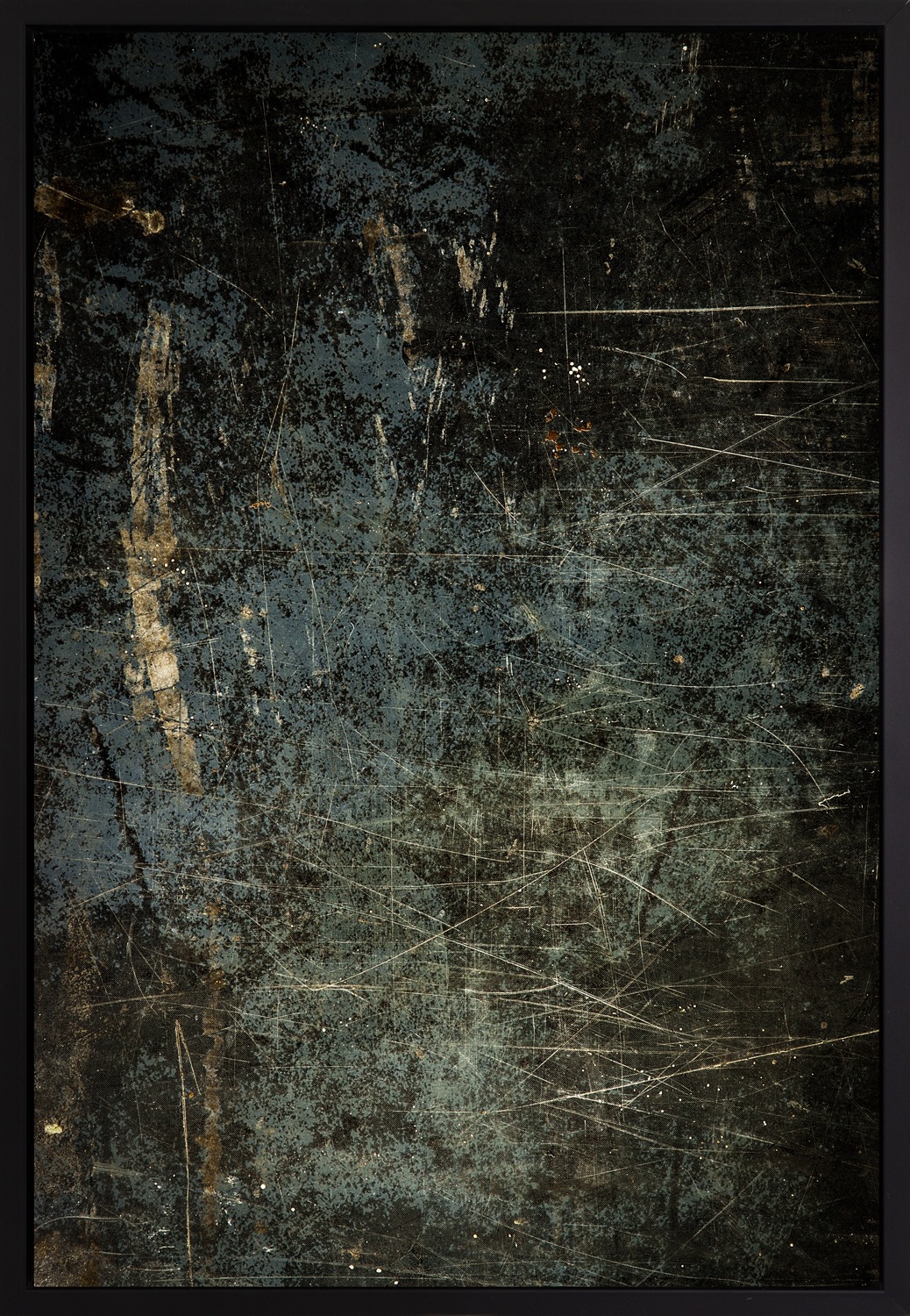 queence Leinwandbild »Abstrakt Dunkel«, Abstrakt-Abstrakte-Kunst-Modern, mi günstig online kaufen