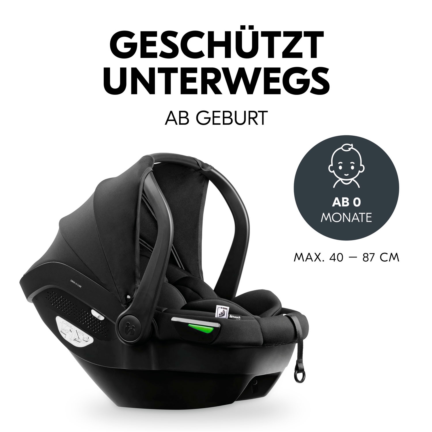 Hauck Babyschale »Drive N Care Black«