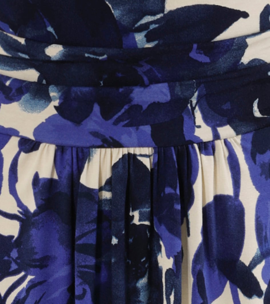 Aniston SELECTED Jerseykleid, mit gerafften Taillenbund