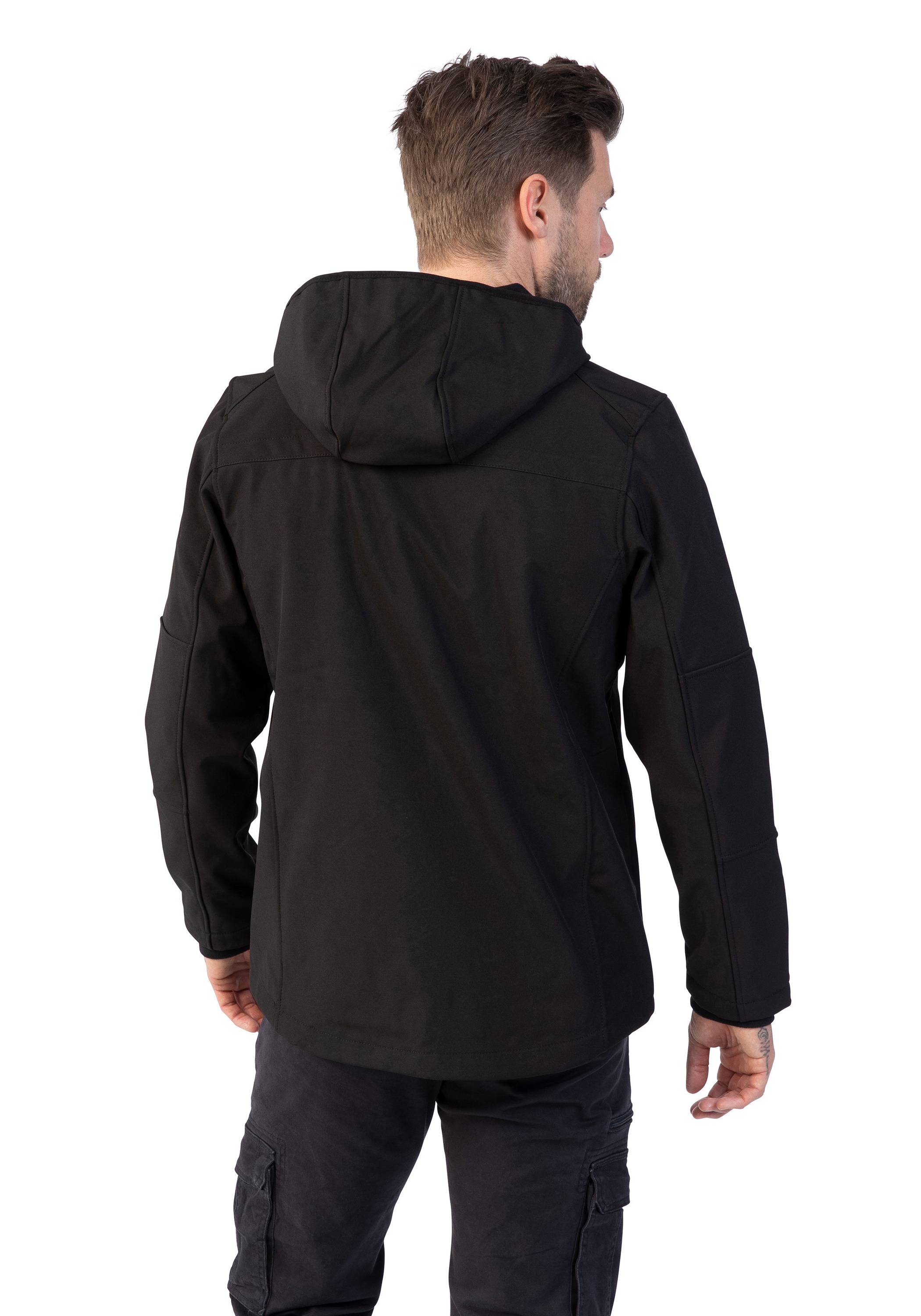HERO by John Medoox Softshelljacke »JOEY Softshelljacke mit Fleecefutter« Regular Fit Casual Softshell für Herren