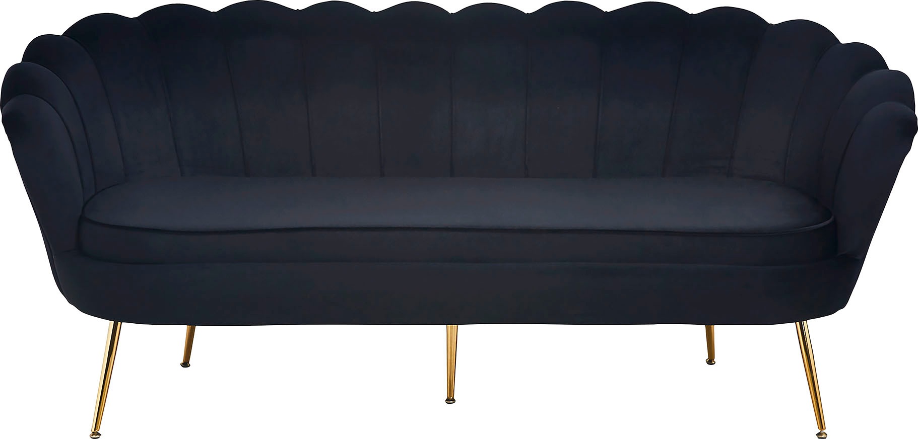 SalesFever 3-Sitzer "Clam Komfortsofa" Extravagantes Muscheldesign: 180 cm günstig online kaufen