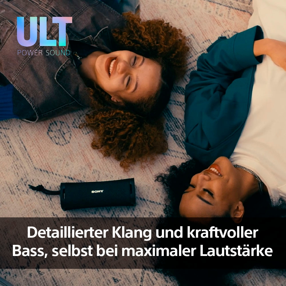 Sony Bluetooth-Lautsprecher »ULT FIELD 1«, Wasserdicht, Staubdicht, Stoßfest, 12 Stunden Batterielaufzeit