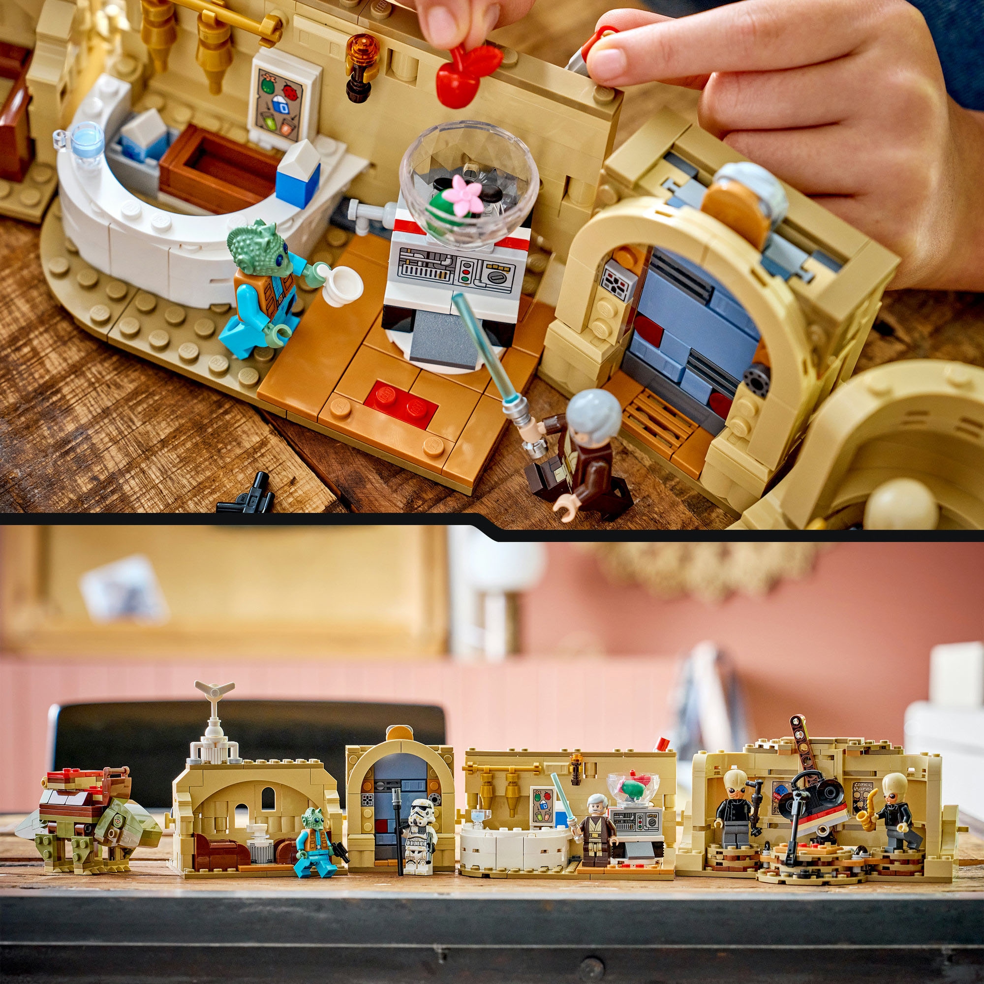 LEGO® Konstruktionsspielsteine »SMART Play: Mos Eisley Cantina (75425), LEGO Star Wars ™« Mit SMART Brick kombatibel (nicht im Lieferumfang enthalten)