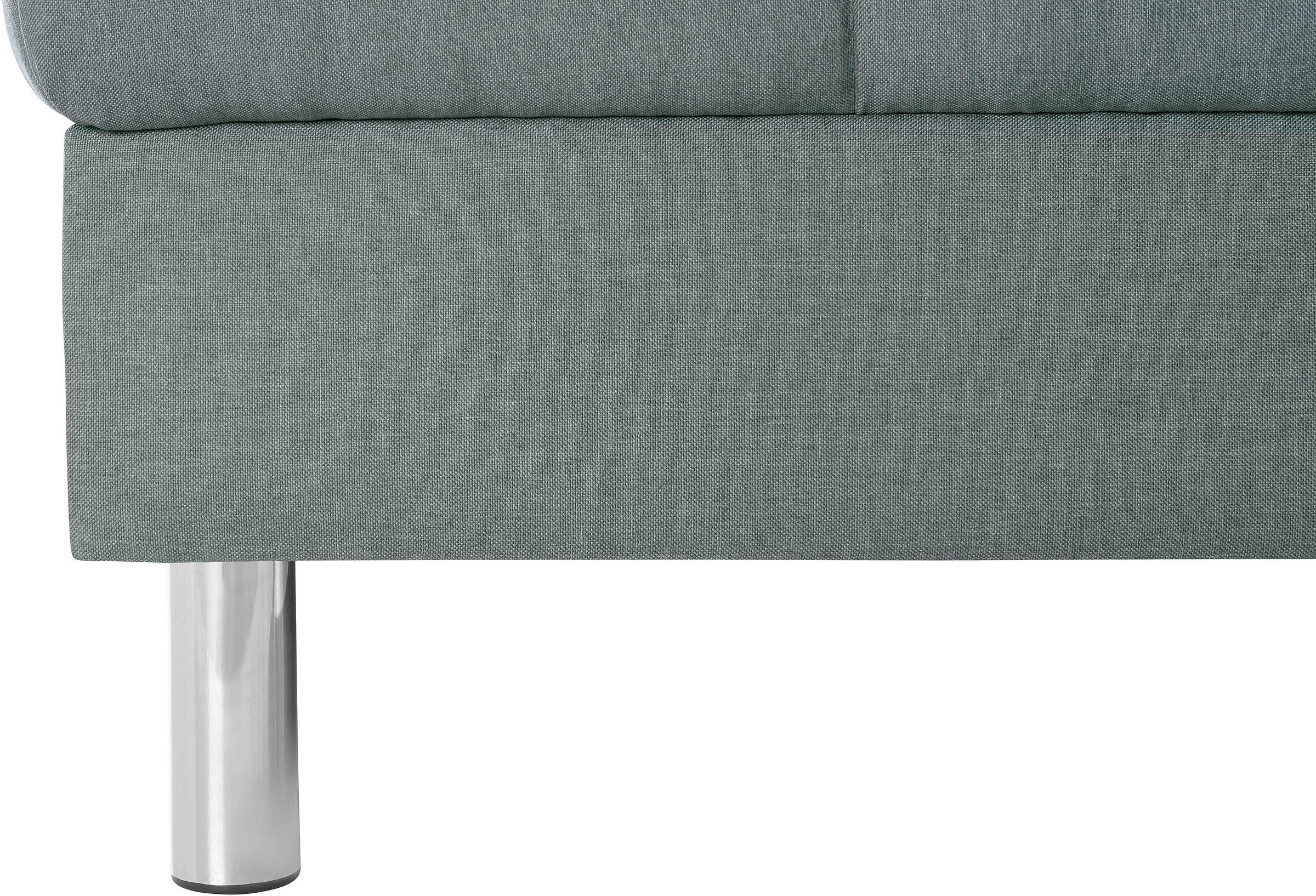 COLLECTION AB Ecksofa »Rada L-Form«, inklusive Hocker, Bettfunktion und Federkern