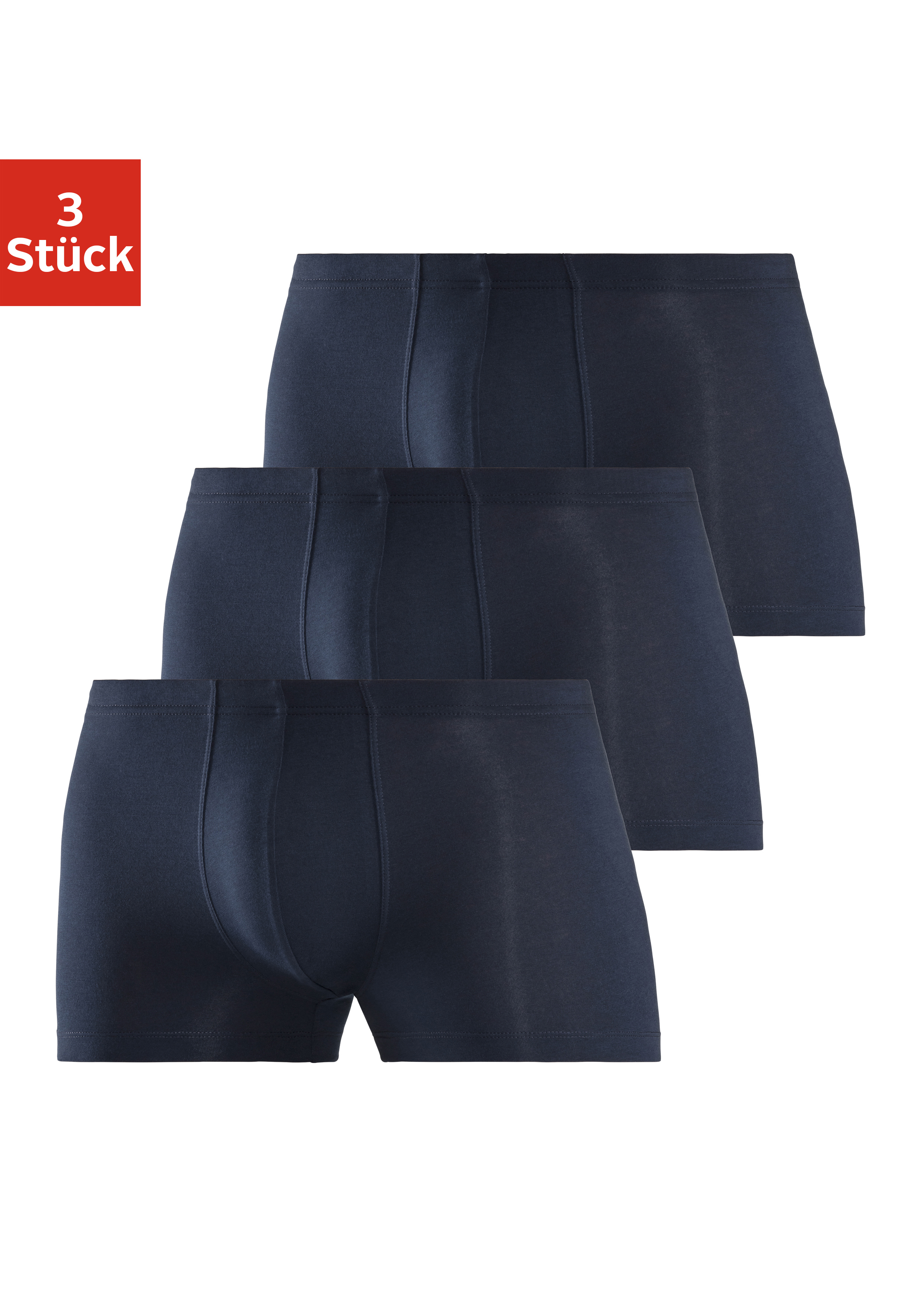Boxer, (Packung, 3 St.), aus der 95/5 Essentials Serie