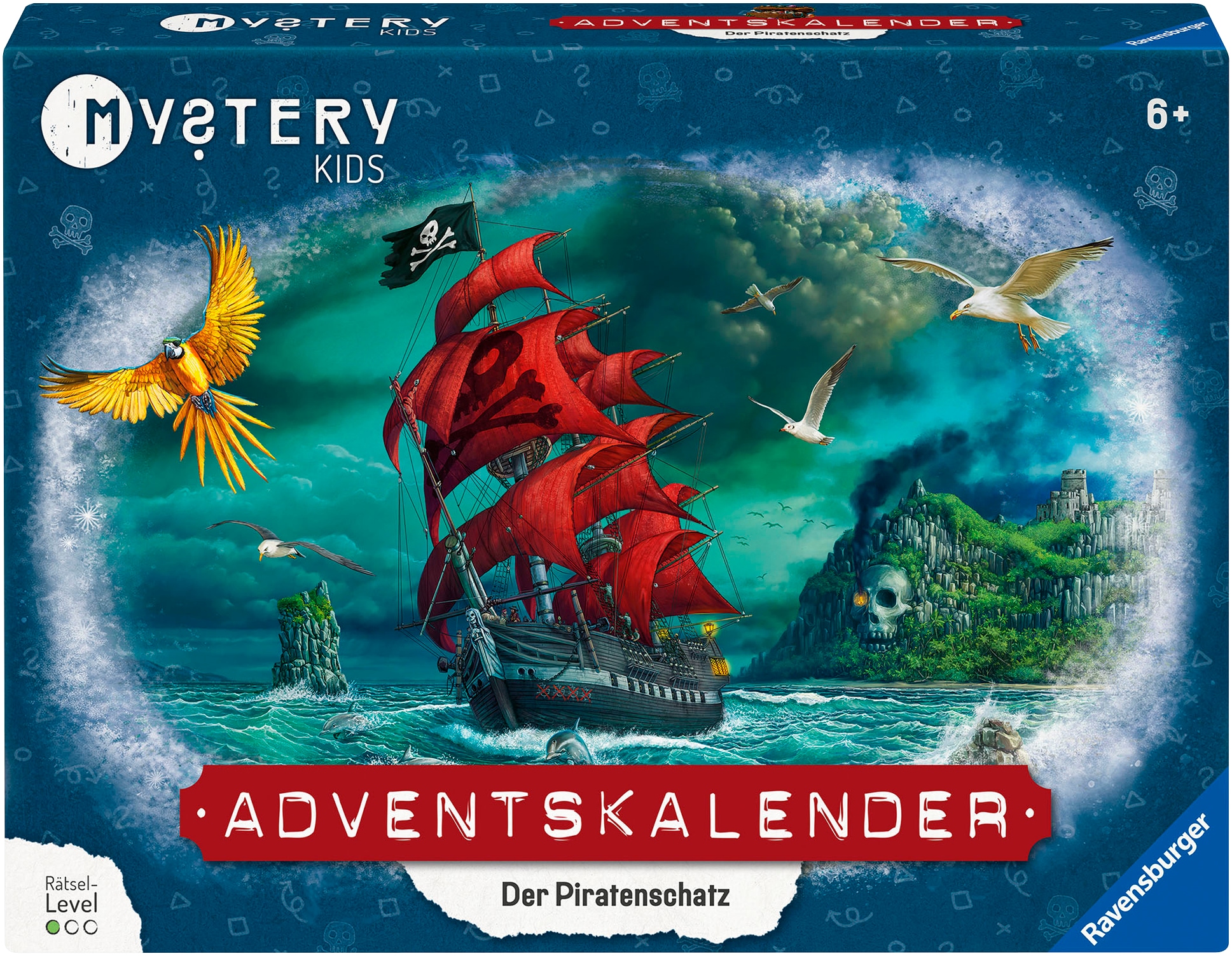 Spielzeug-Adventskalender »Mystery kids - Der Piratenschatz«, ab 6 Jahren