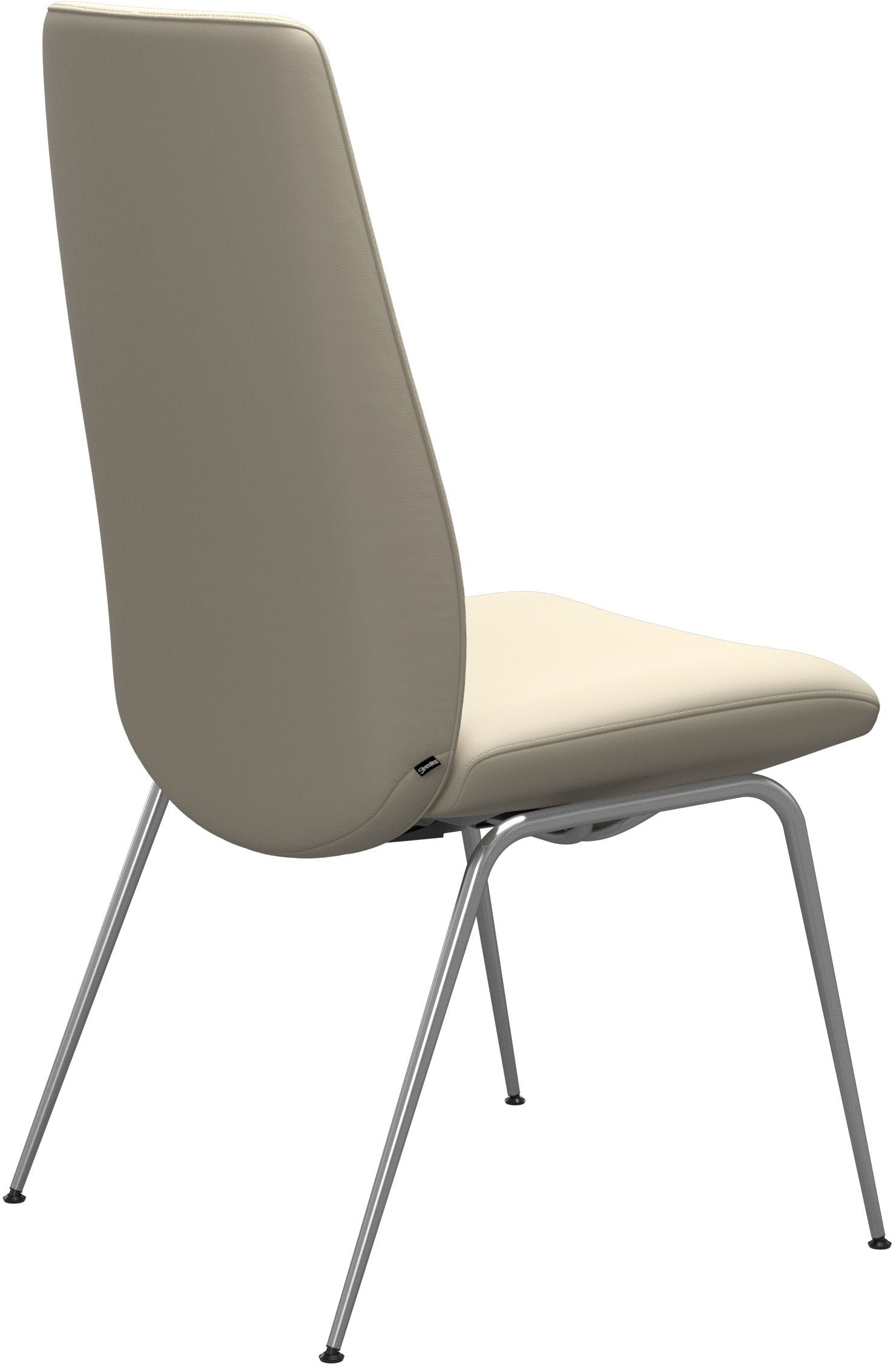 Stressless® Polsterstuhl »Laurel«, Leder BATICK, High Back, Größe L, mit Beinen aus Stahl in Schwarz matt
