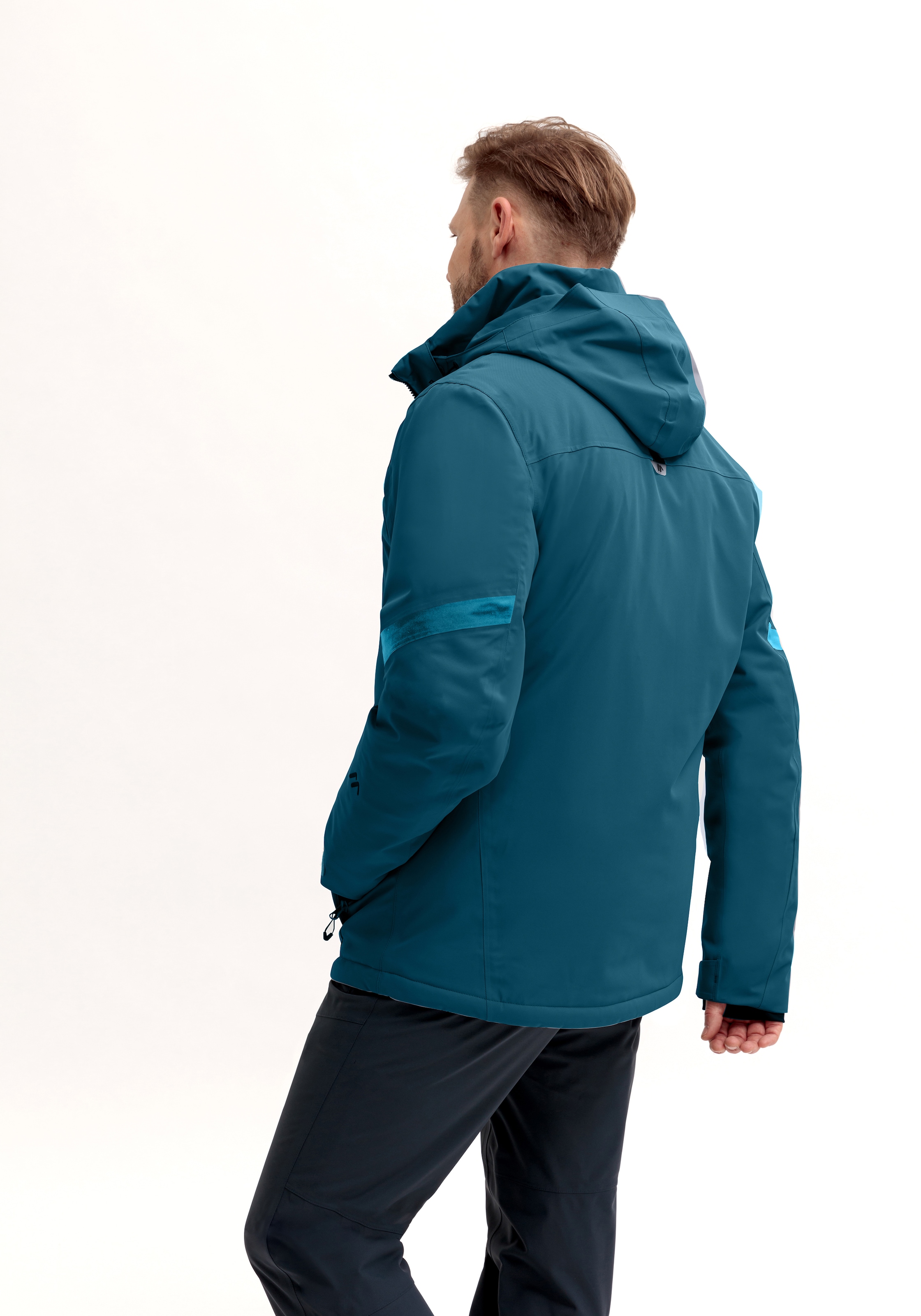 Maier Sports Skijacke »Lanciano M« Herren Winterjacke wattiert u. wasserdicht